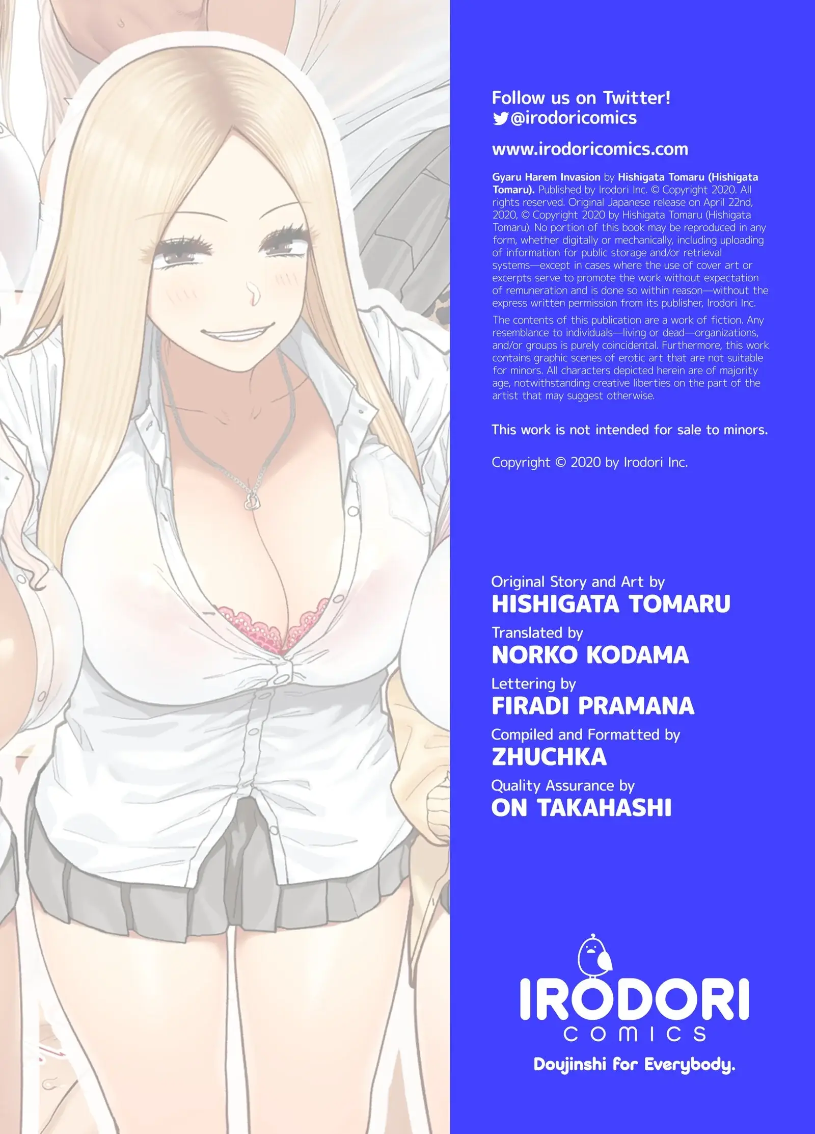 Gyaru Harem Invasion Chapter 1 page 76 - 