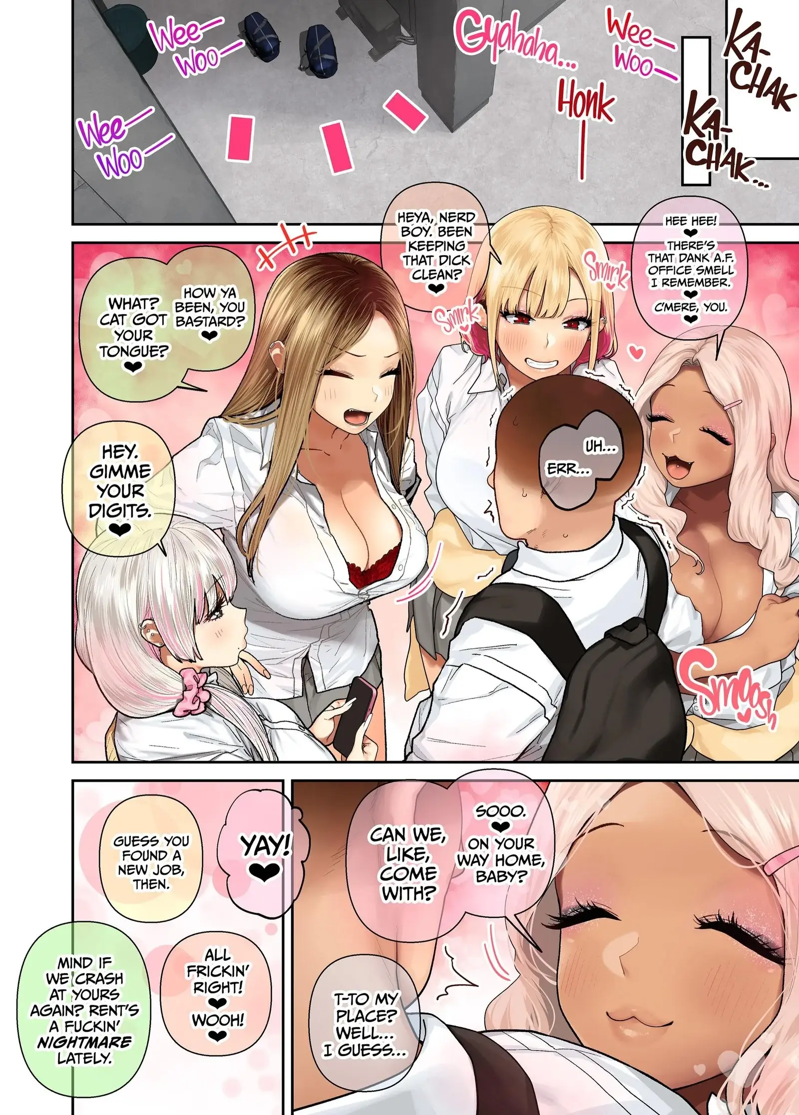 Gyaru Harem Invasion Chapter 2 page 3 - 