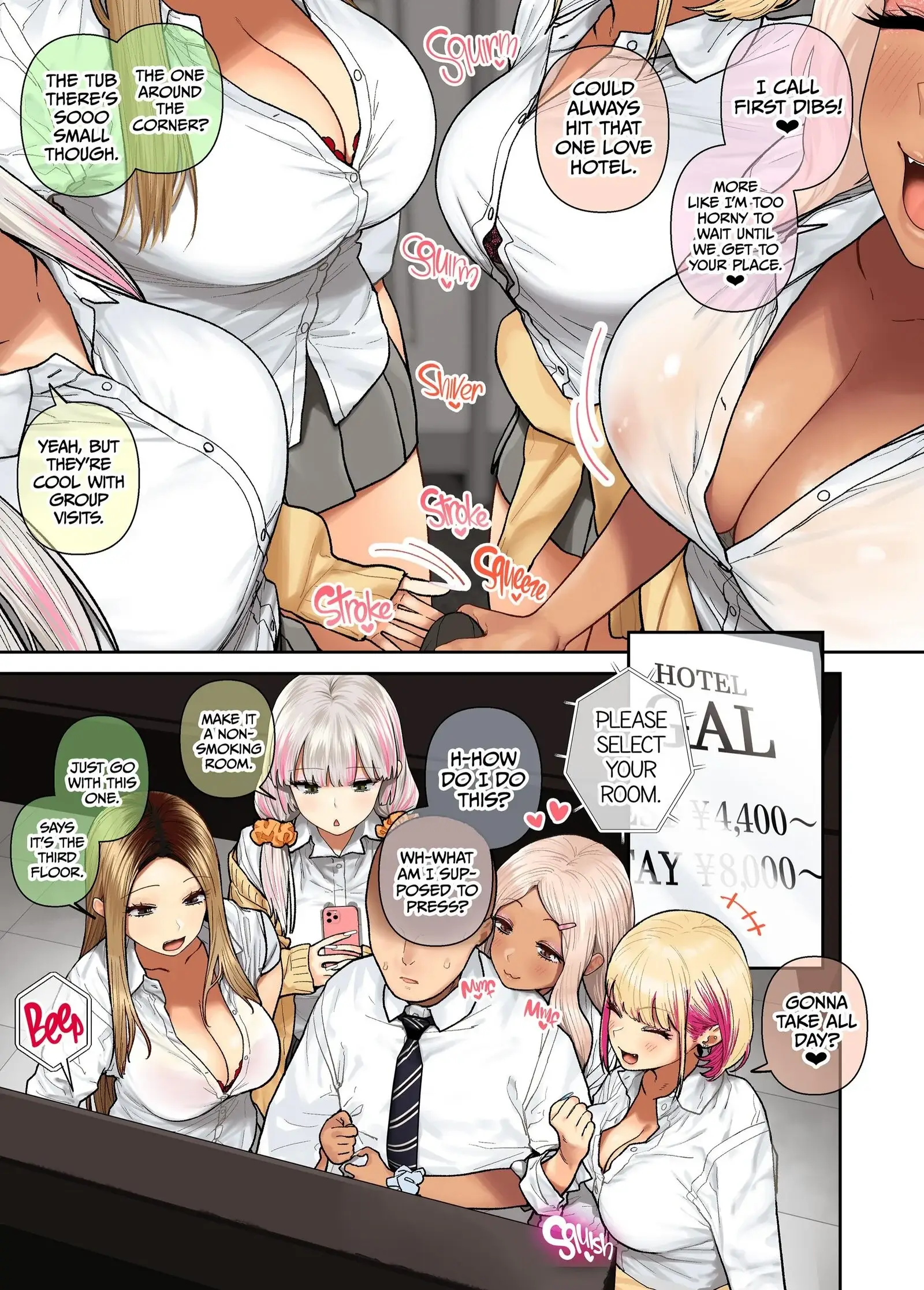 Gyaru Harem Invasion Chapter 2 page 4 - 