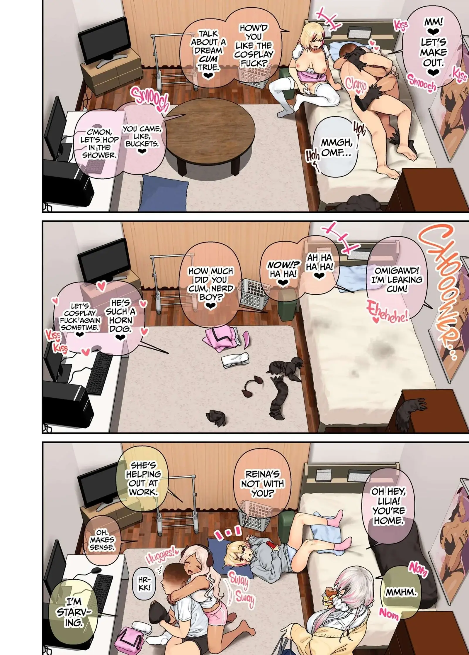 Gyaru Harem Invasion Chapter 2 page 49 - 