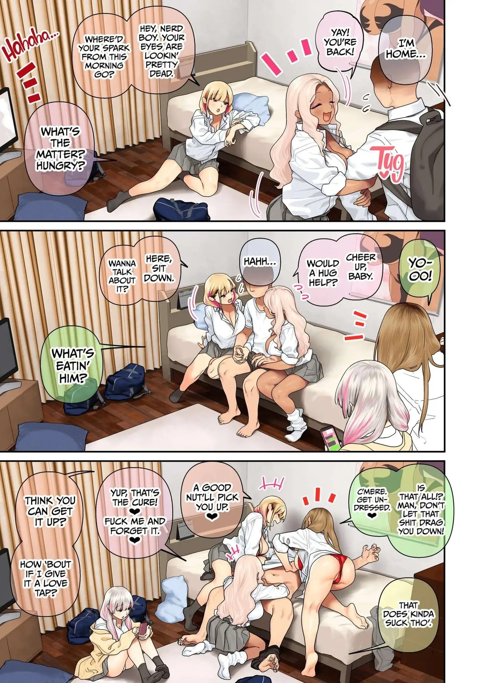 Gyaru Harem Invasion Chapter 2 page 74 - 
