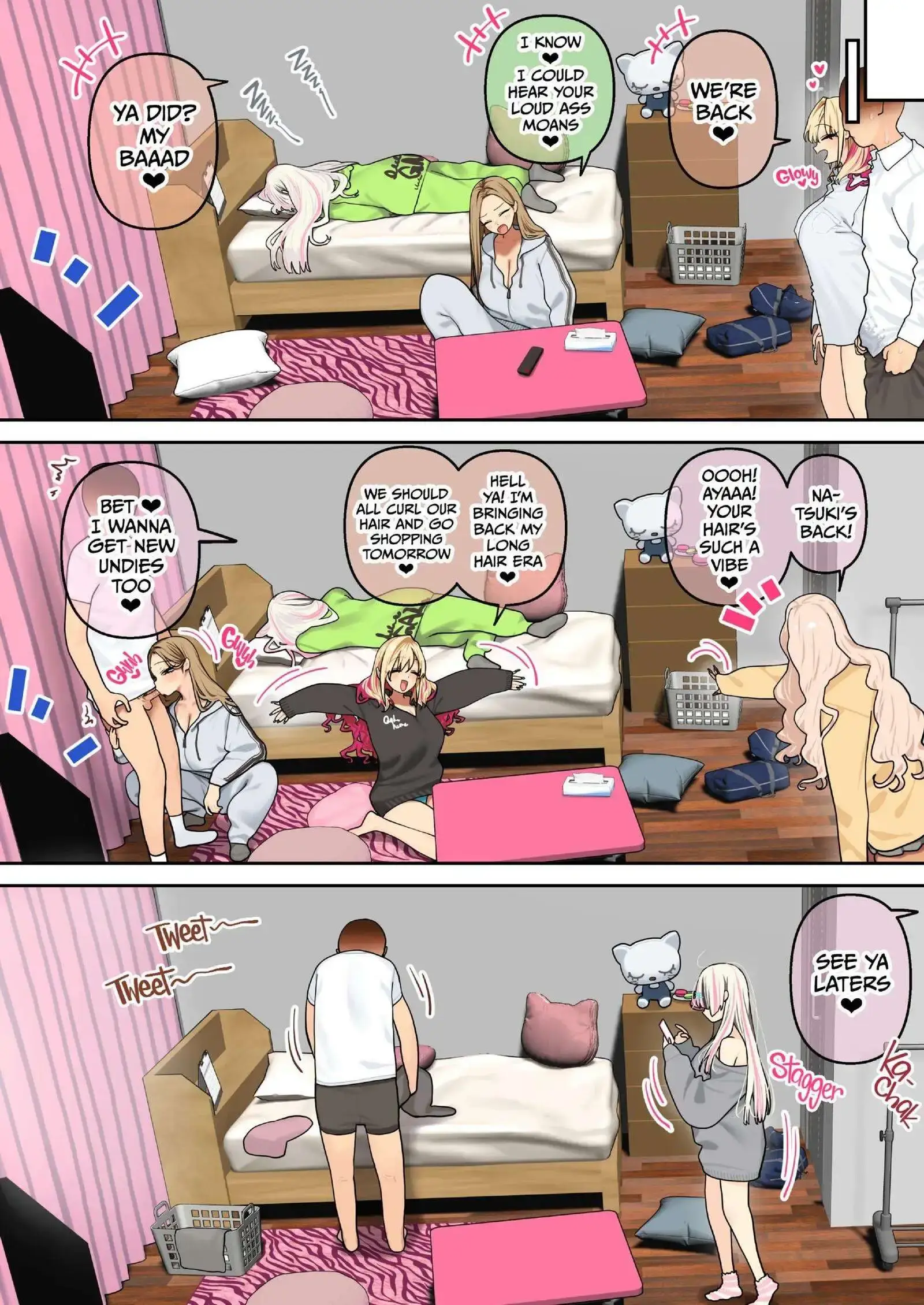 Gyaru Harem Invasion Chapter 3 page 51 - 