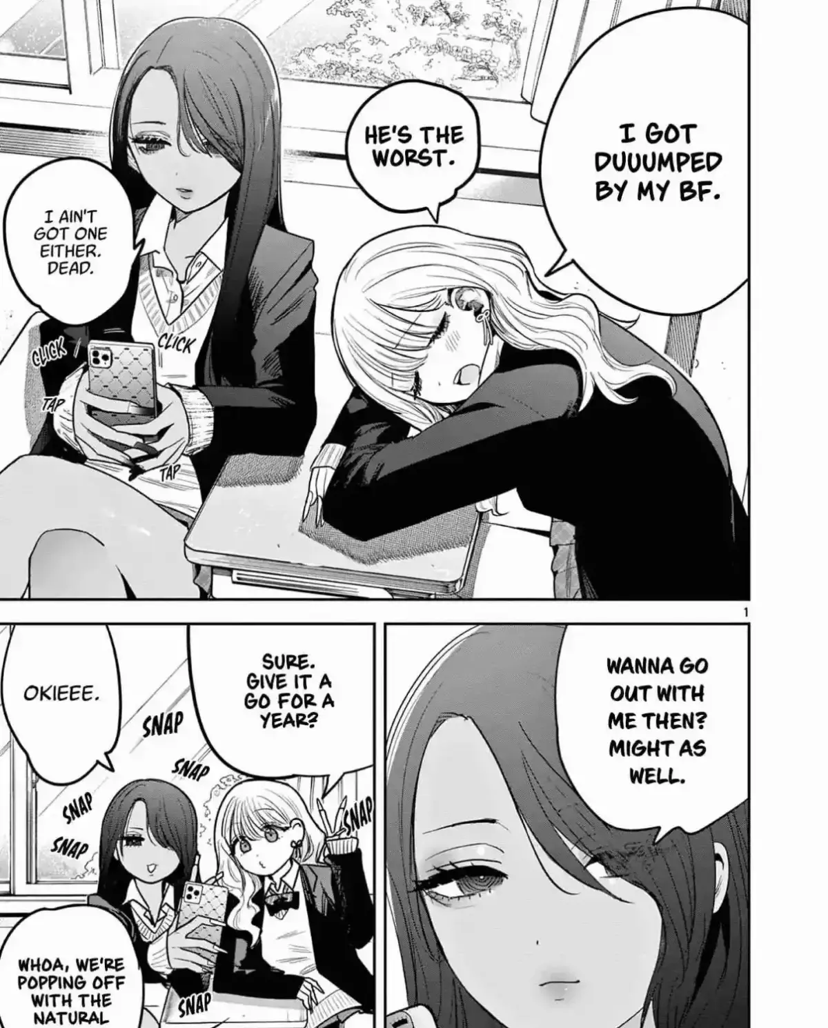 #Gyaru to Gyaru no Yuri Chapter 0 page 1 - 