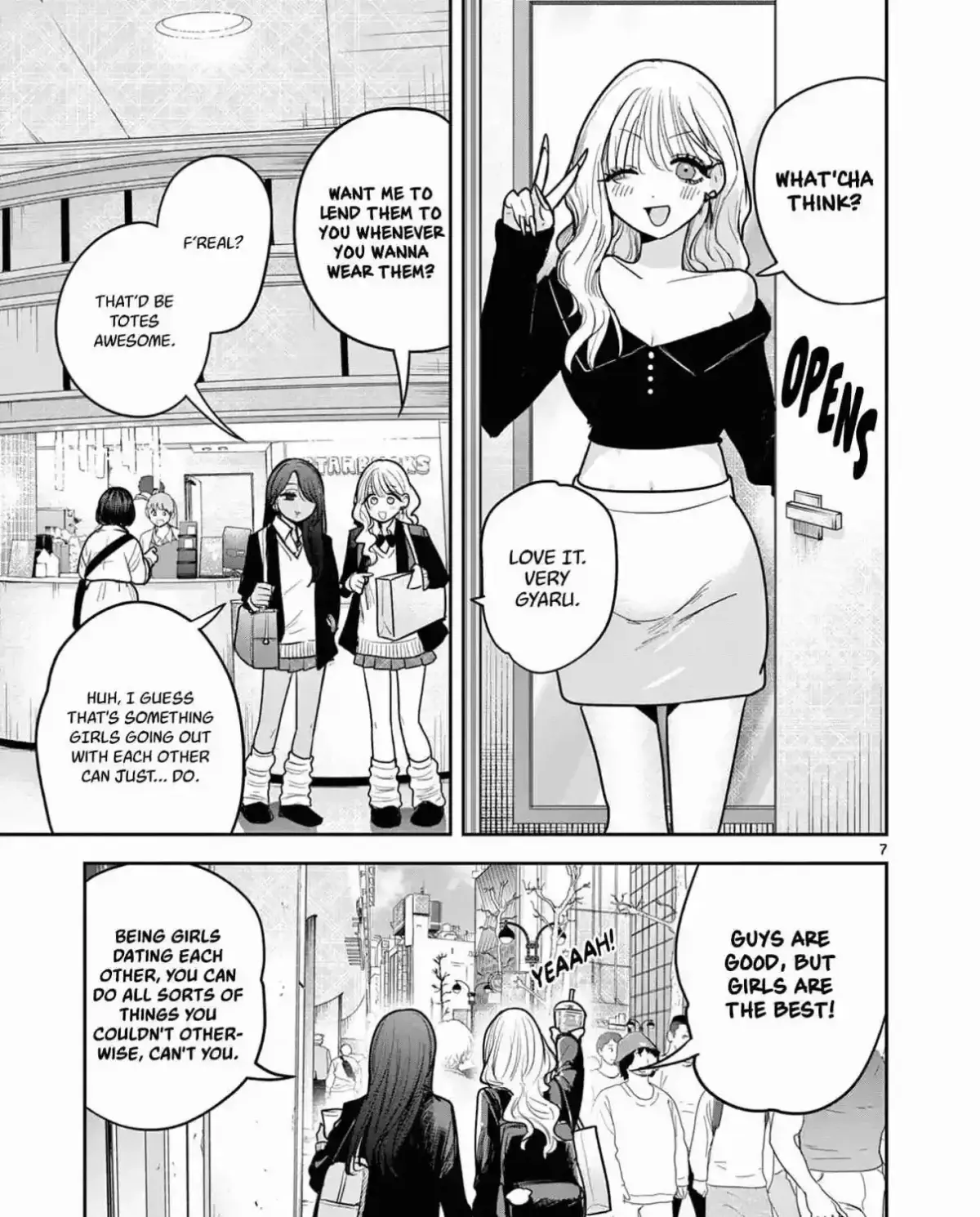 #Gyaru to Gyaru no Yuri Chapter 0 page 14 - 