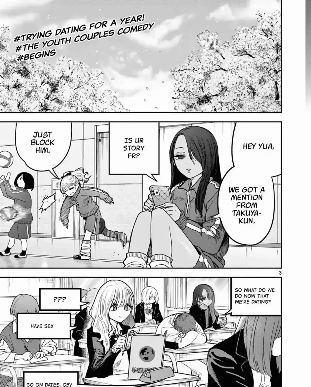 #Gyaru to Gyaru no Yuri Chapter 0 page 5 - 