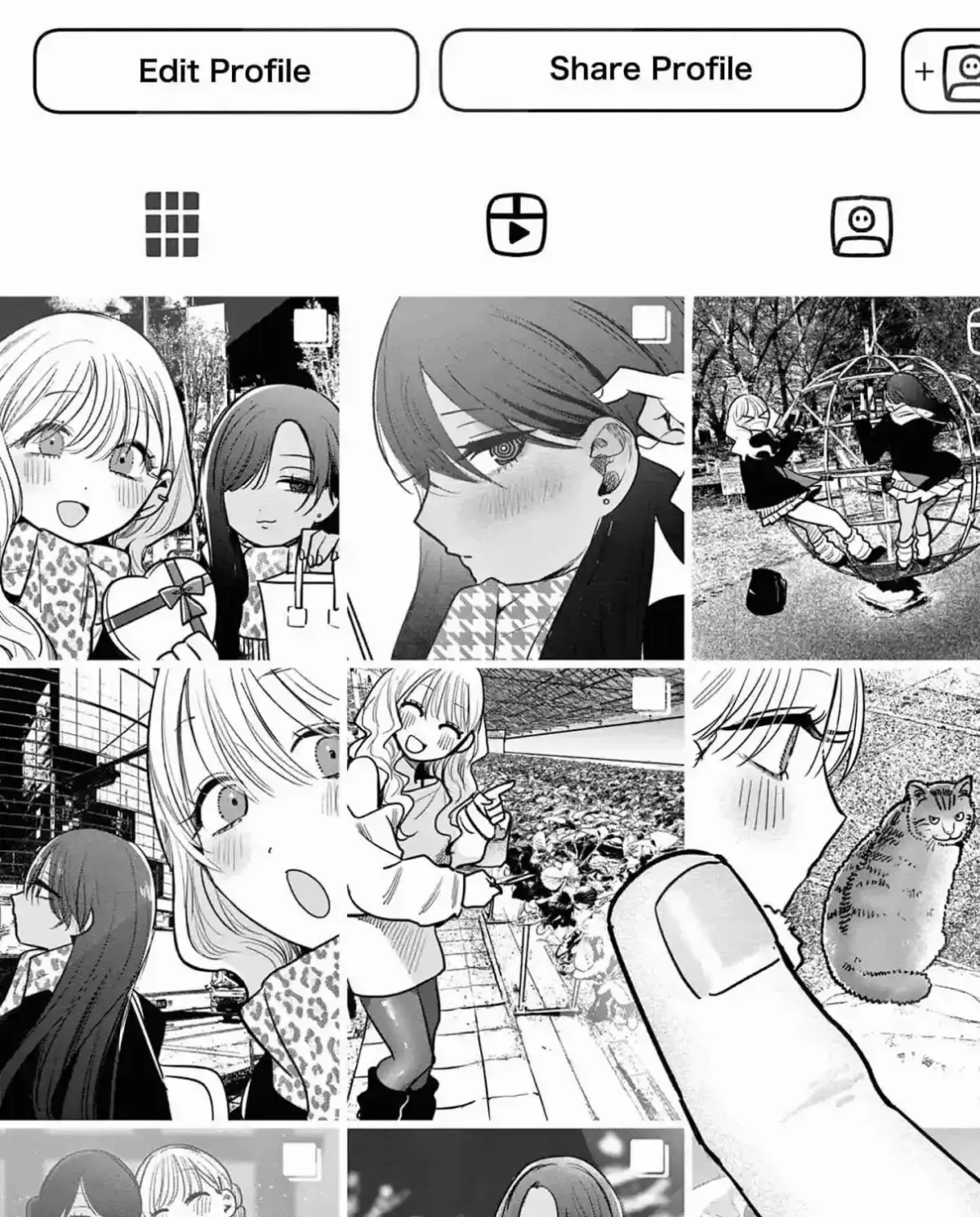 #Gyaru to Gyaru no Yuri Chapter 0 page 69 - 