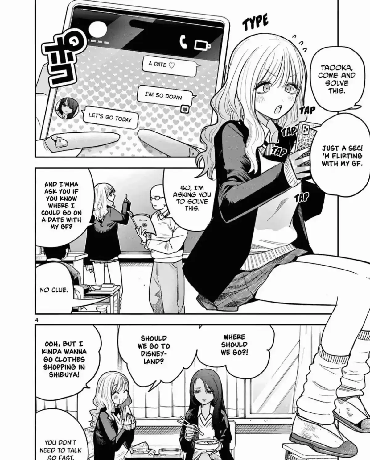 #Gyaru to Gyaru no Yuri Chapter 0 page 8 - 