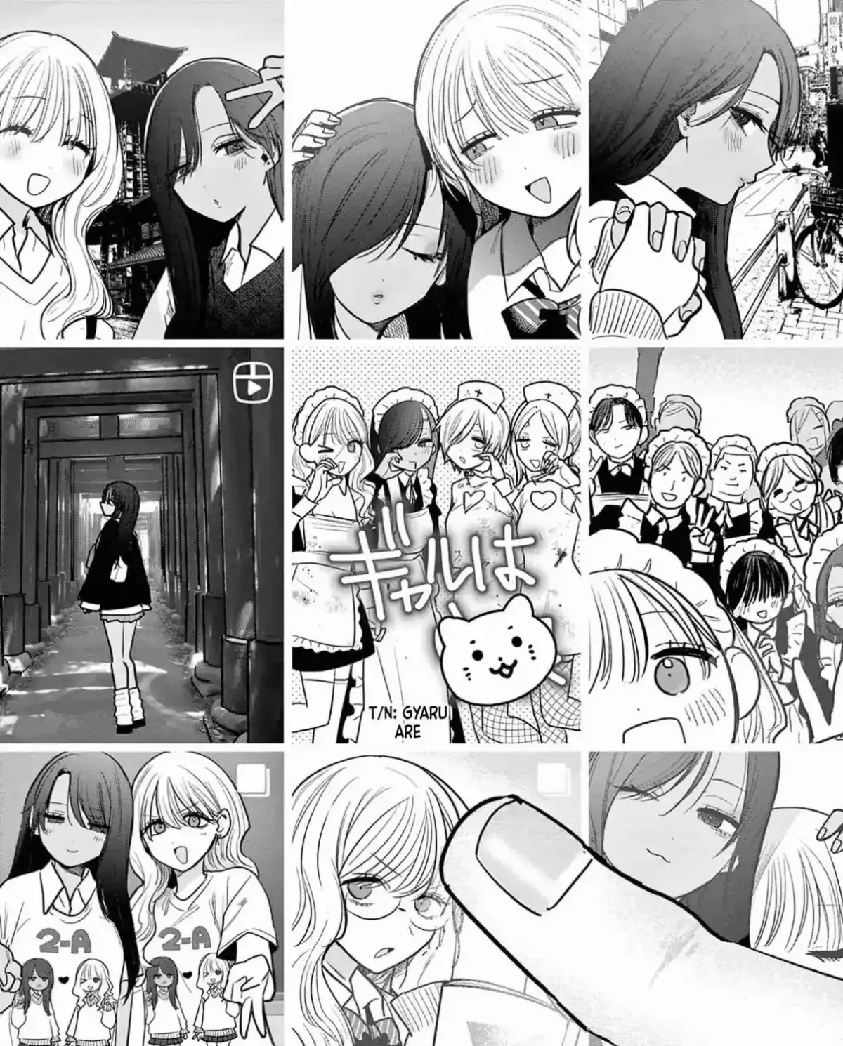 #Gyaru to Gyaru no Yuri Chapter 0 page 71 - 