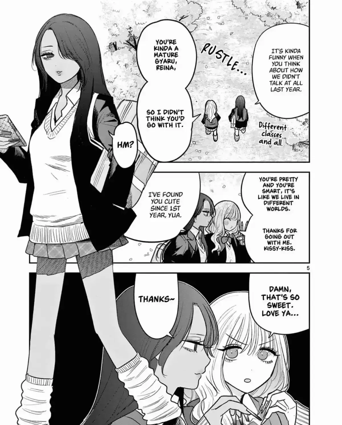 #Gyaru to Gyaru no Yuri Chapter 0 page 10 - 