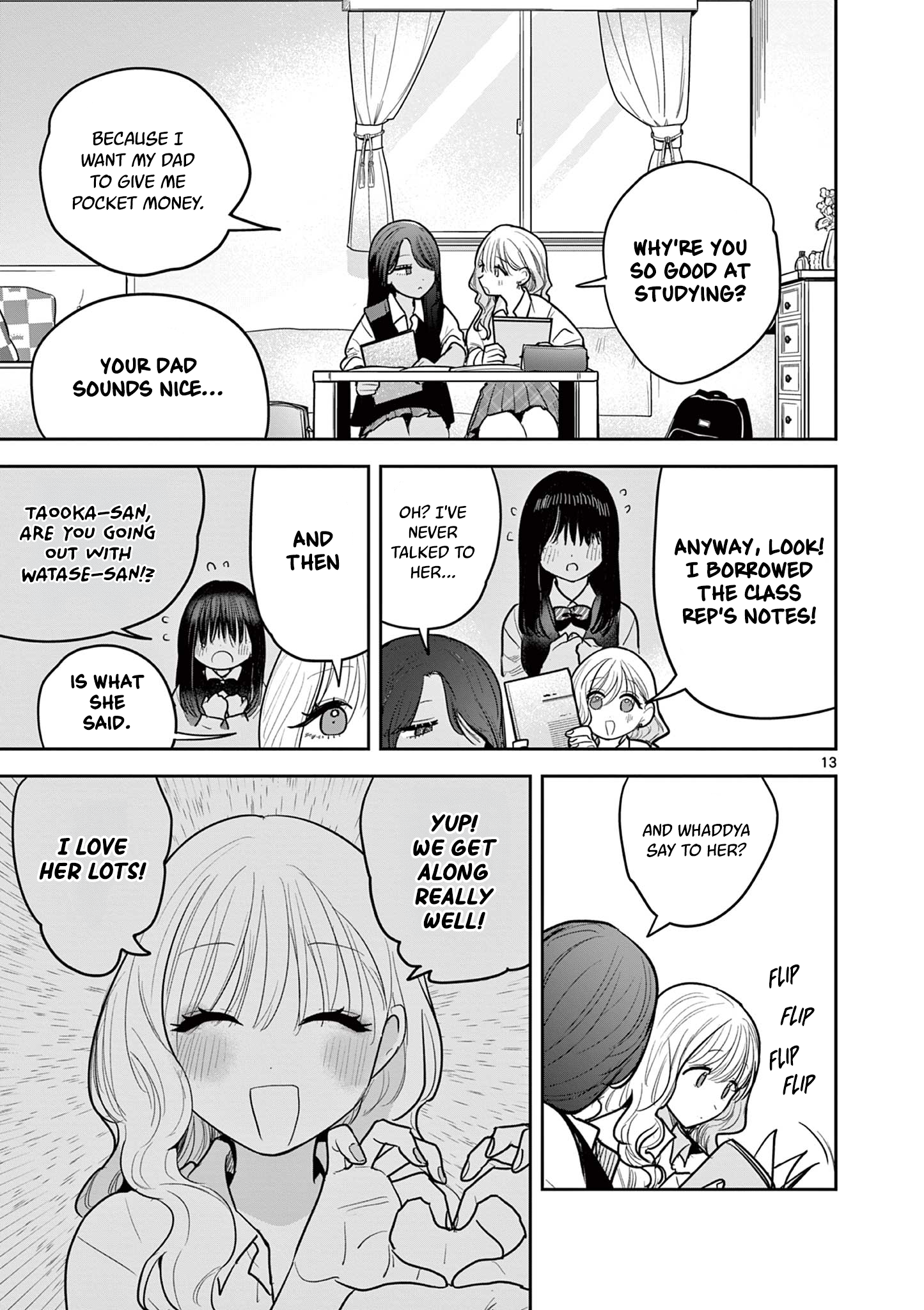 #Gyaru to Gyaru no Yuri Chapter 1 page 13 - 