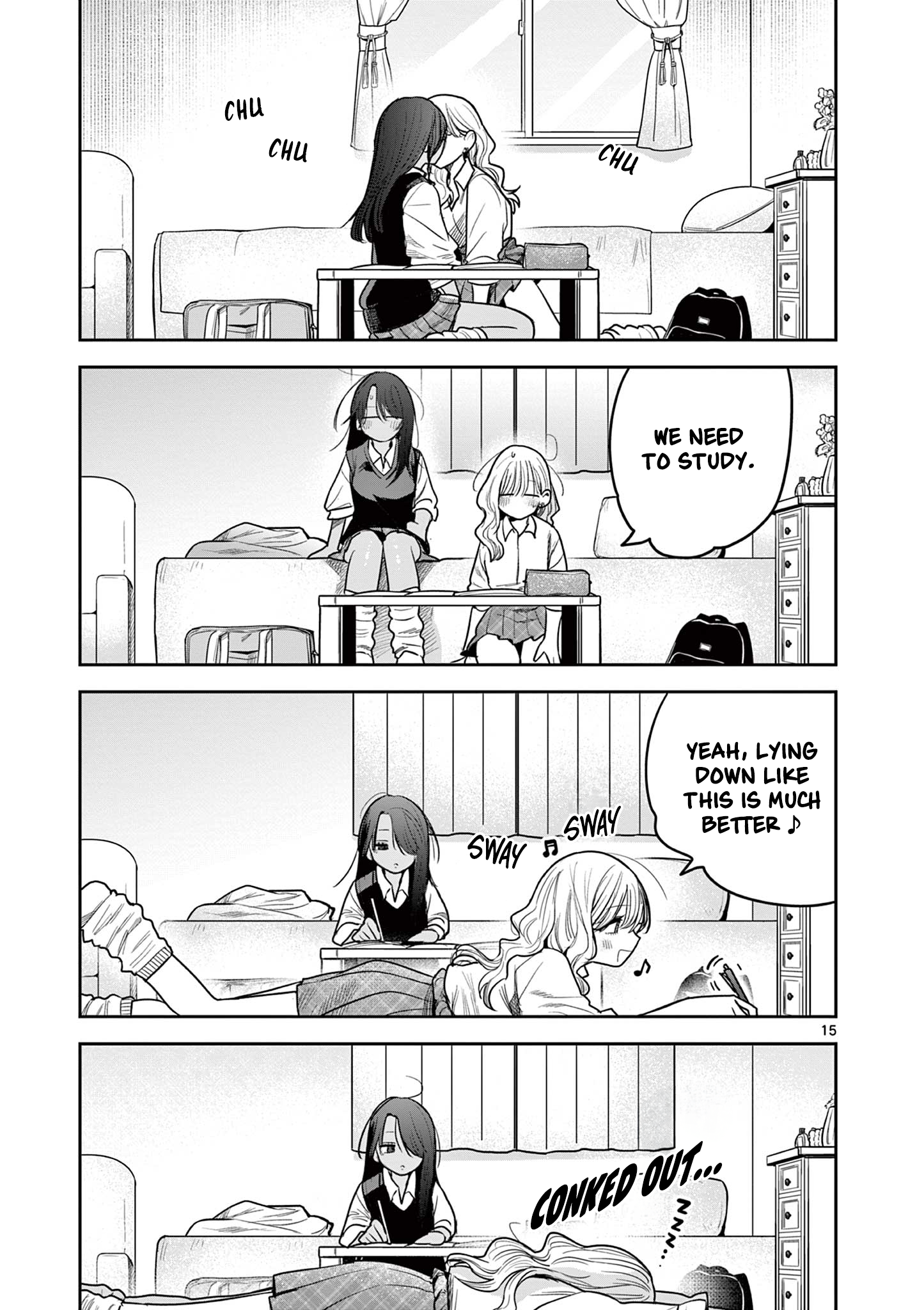 #Gyaru to Gyaru no Yuri Chapter 1 page 15 - 