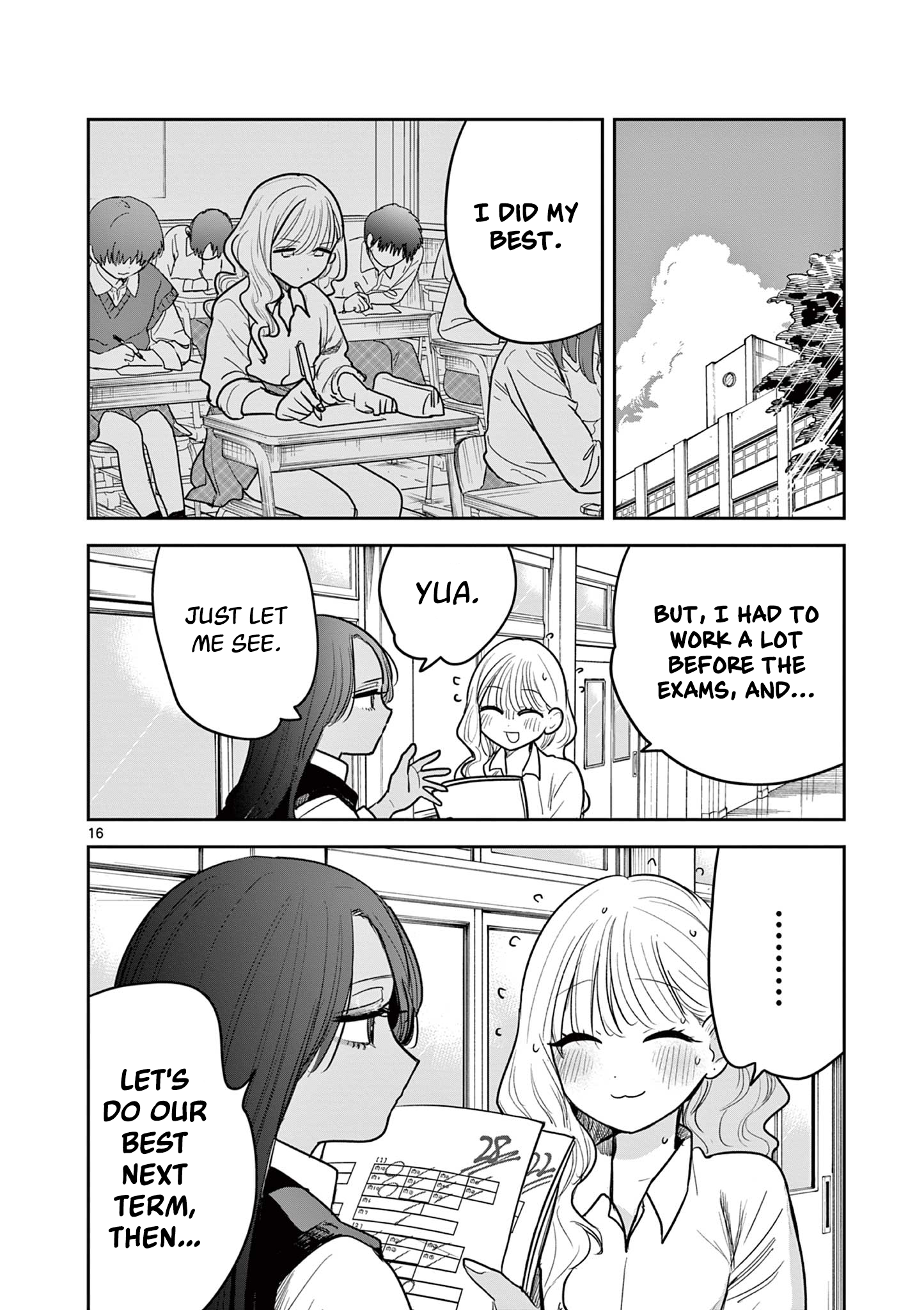 #Gyaru to Gyaru no Yuri Chapter 1 page 16 - 