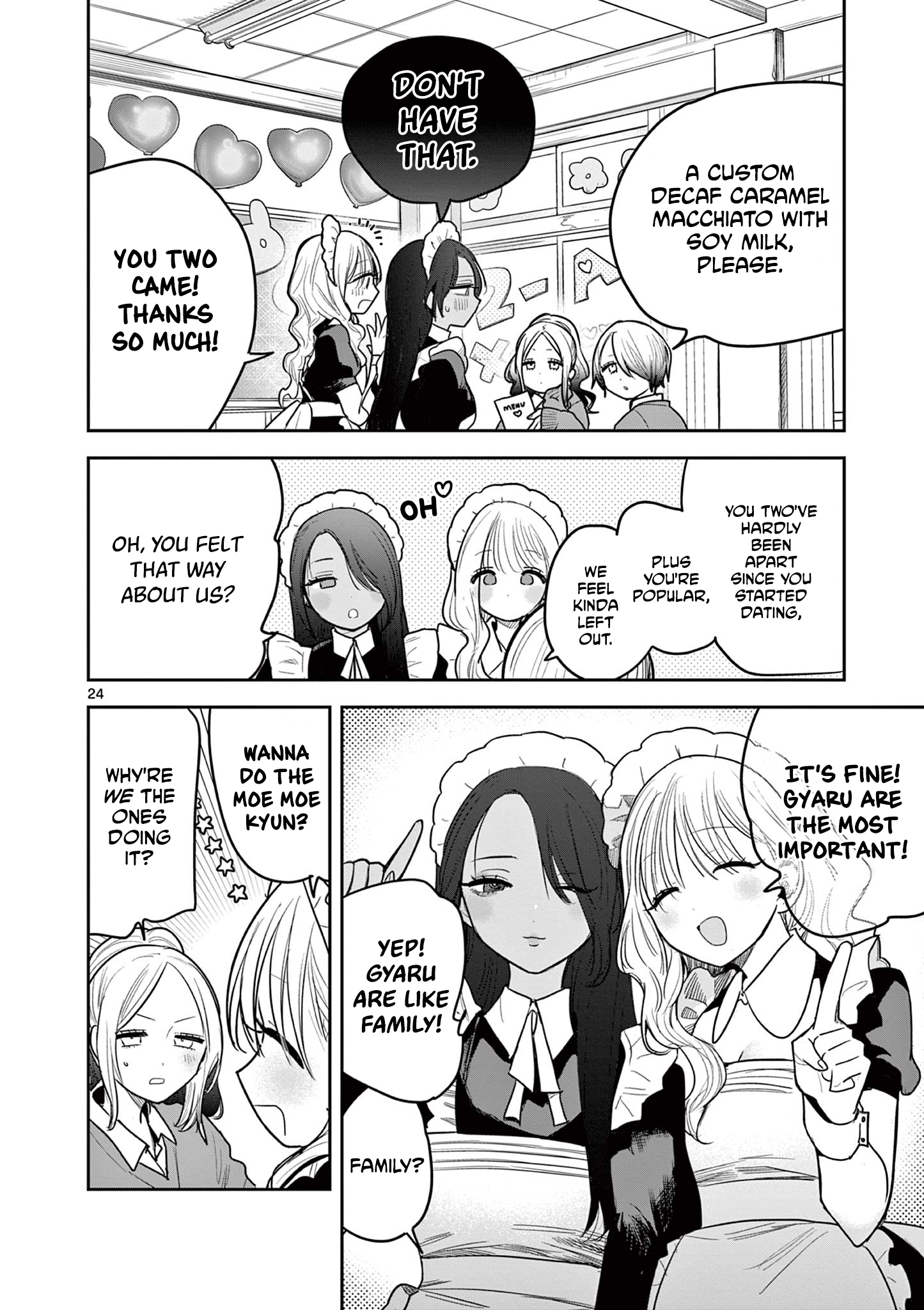 #Gyaru to Gyaru no Yuri Chapter 1 page 24 - 