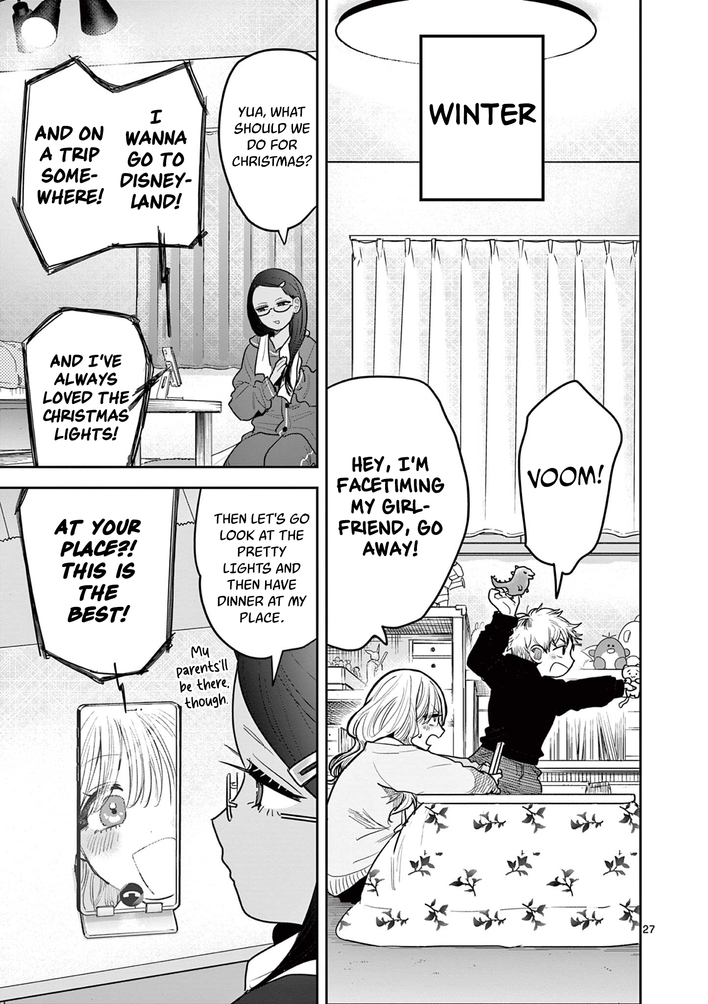 #Gyaru to Gyaru no Yuri Chapter 1 page 27 - 