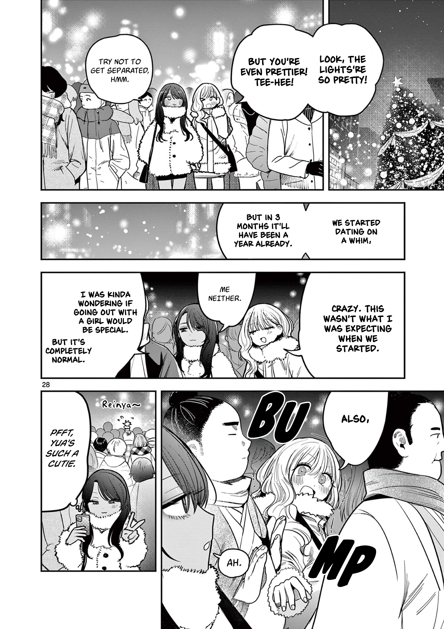 #Gyaru to Gyaru no Yuri Chapter 1 page 28 - 