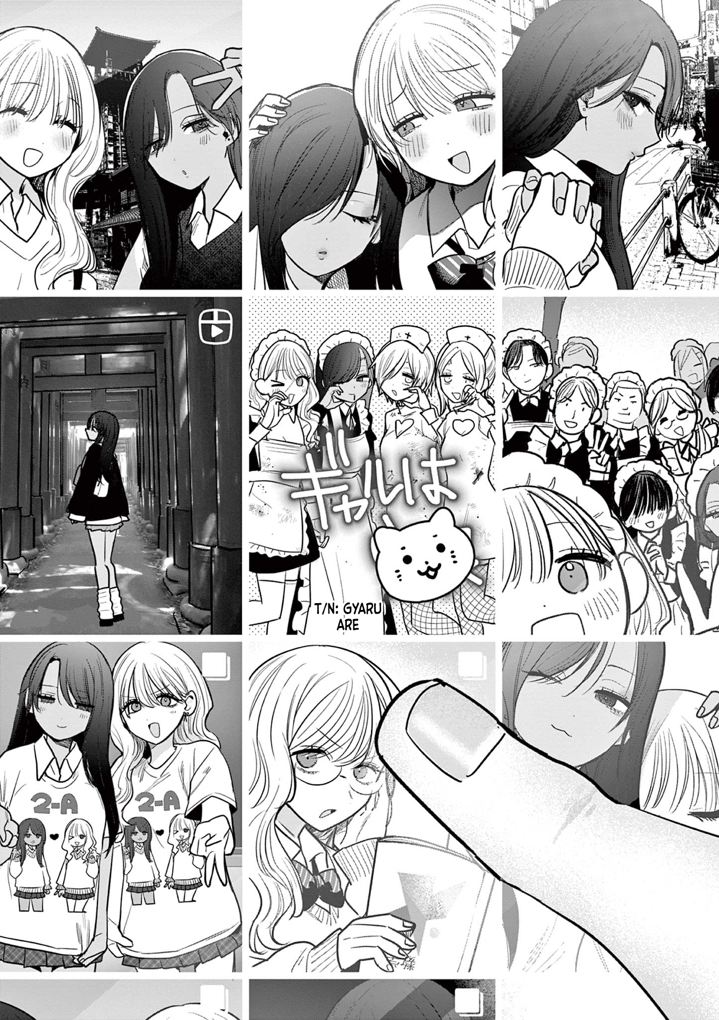 #Gyaru to Gyaru no Yuri Chapter 1 page 35 - 