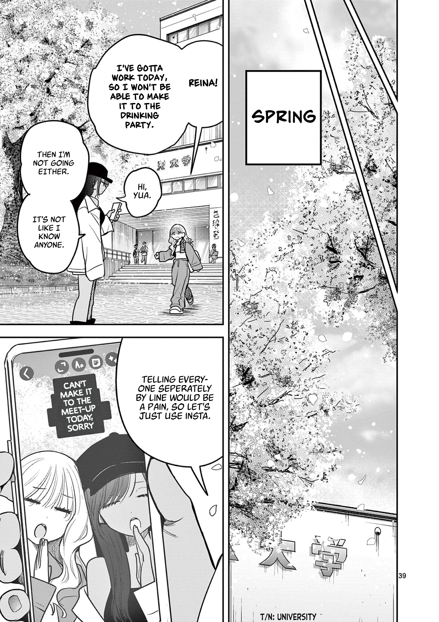 #Gyaru to Gyaru no Yuri Chapter 1 page 39 - 