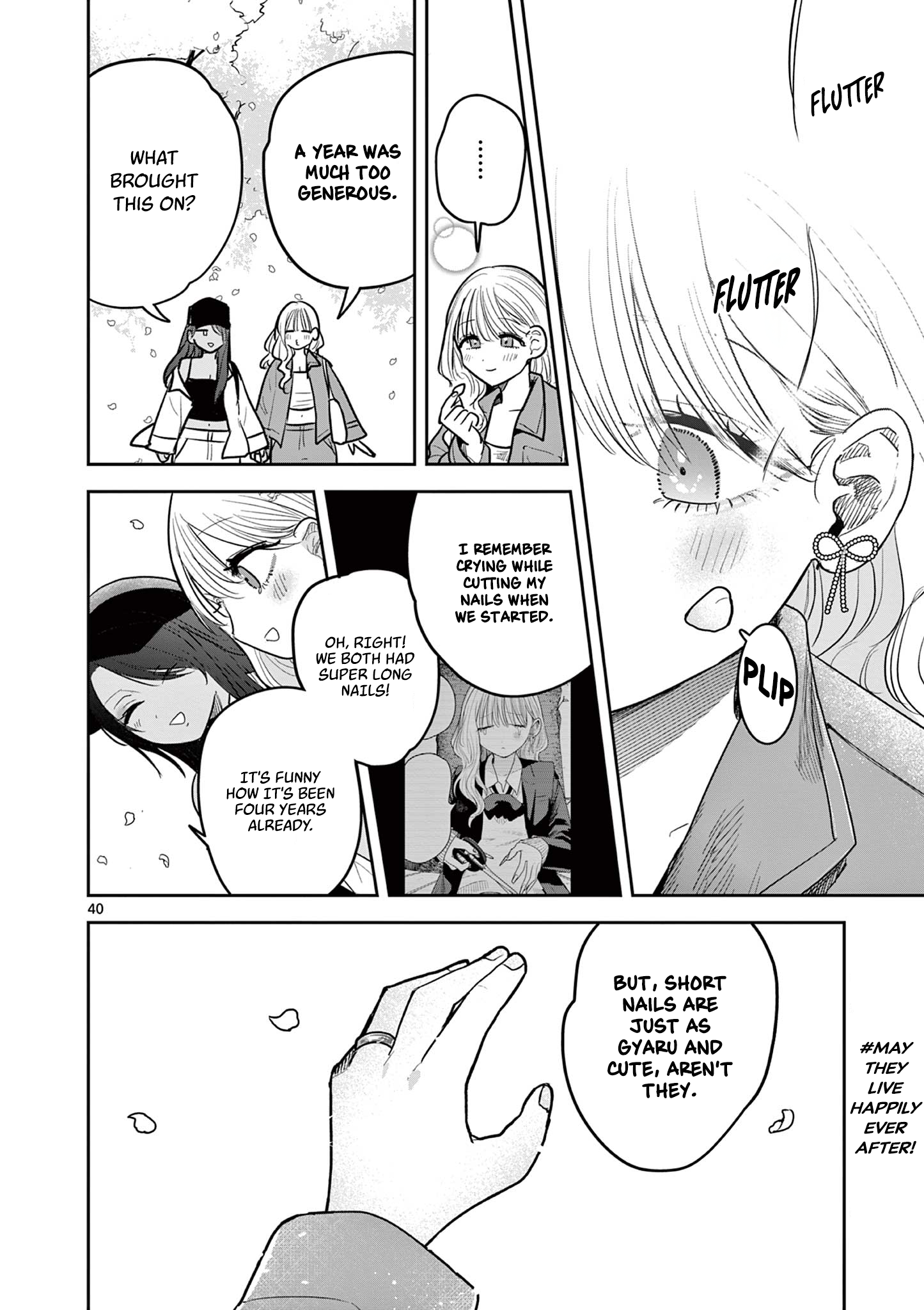 #Gyaru to Gyaru no Yuri Chapter 1 page 40 - 