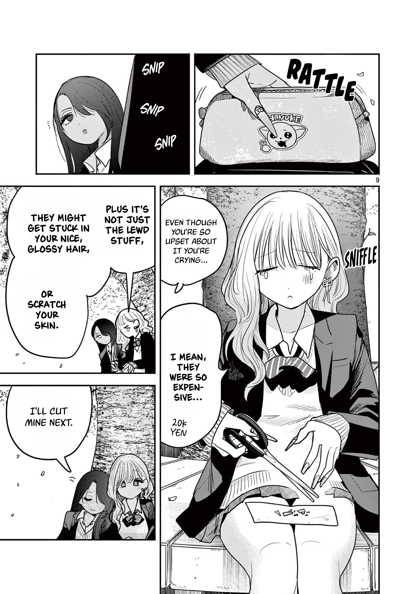 #Gyaru to Gyaru no Yuri Chapter 1 page 9 - 
