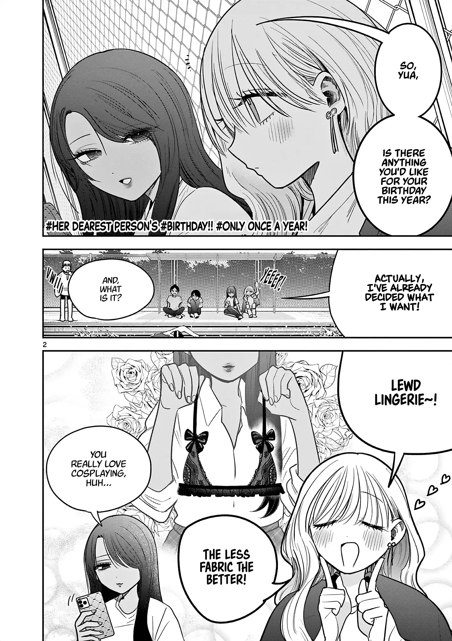 #Gyaru to Gyaru no Yuri Chapter 10 page 2 - 
