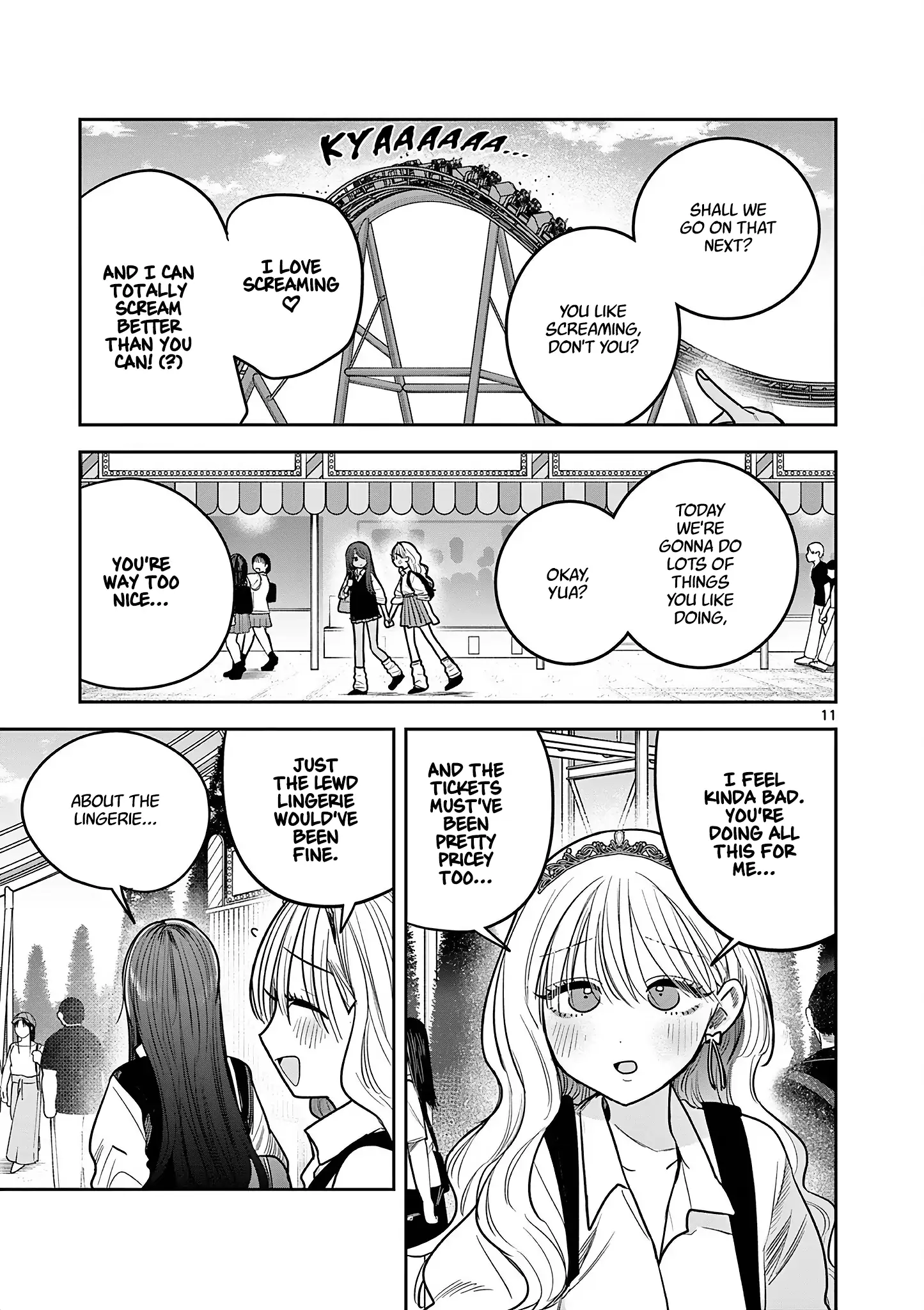 #Gyaru to Gyaru no Yuri Chapter 10 page 11 - 