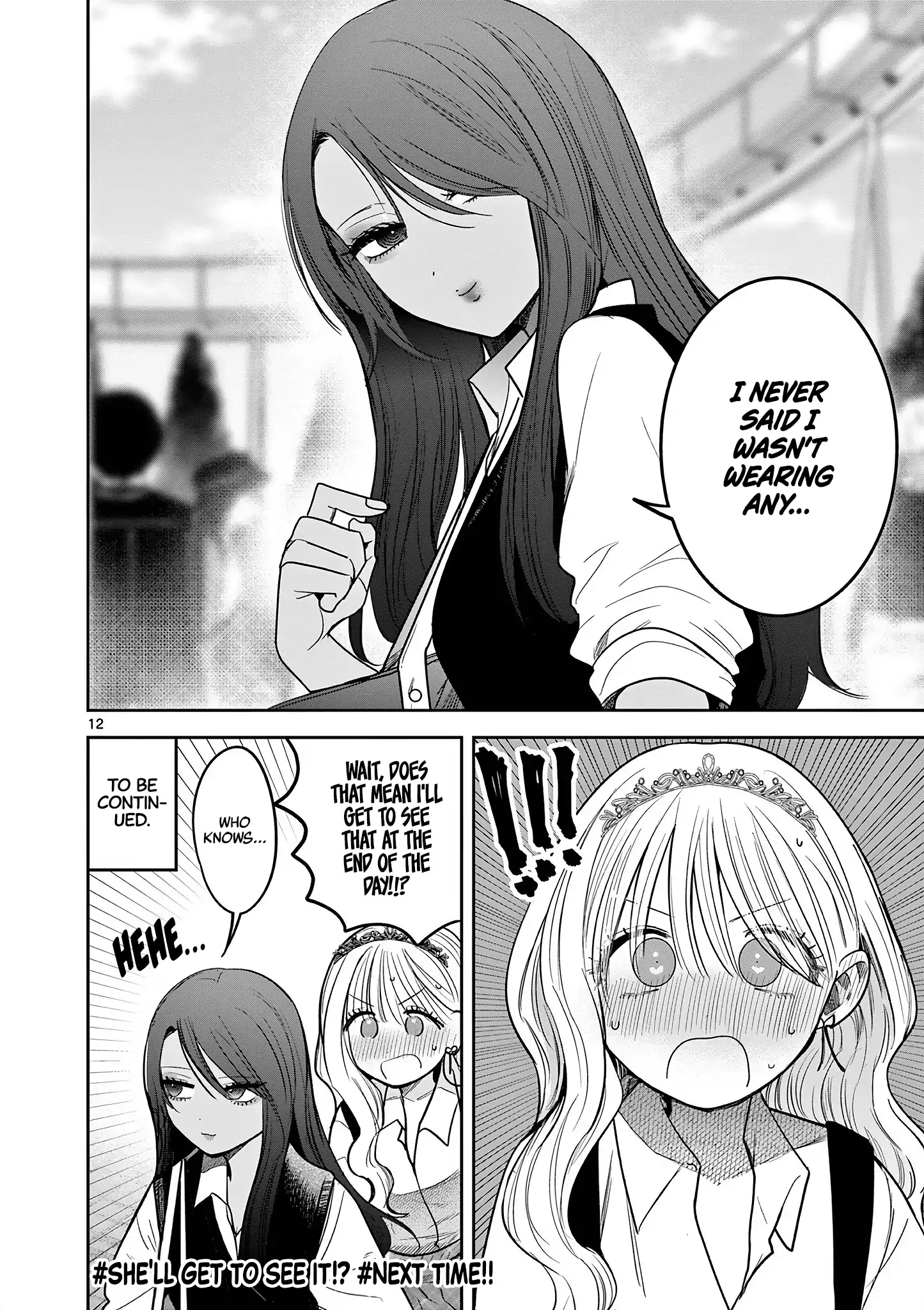 #Gyaru to Gyaru no Yuri Chapter 10 page 12 - 