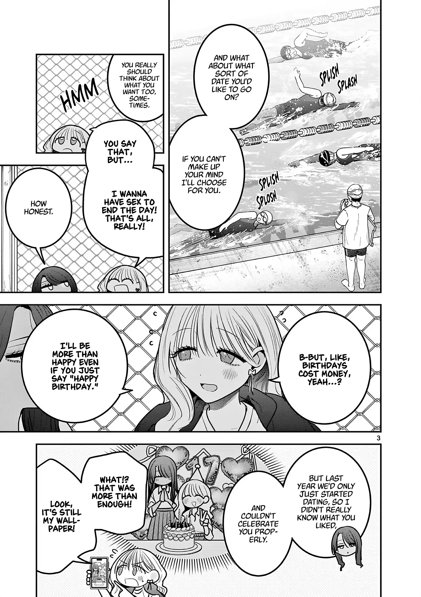 #Gyaru to Gyaru no Yuri Chapter 10 page 3 - 