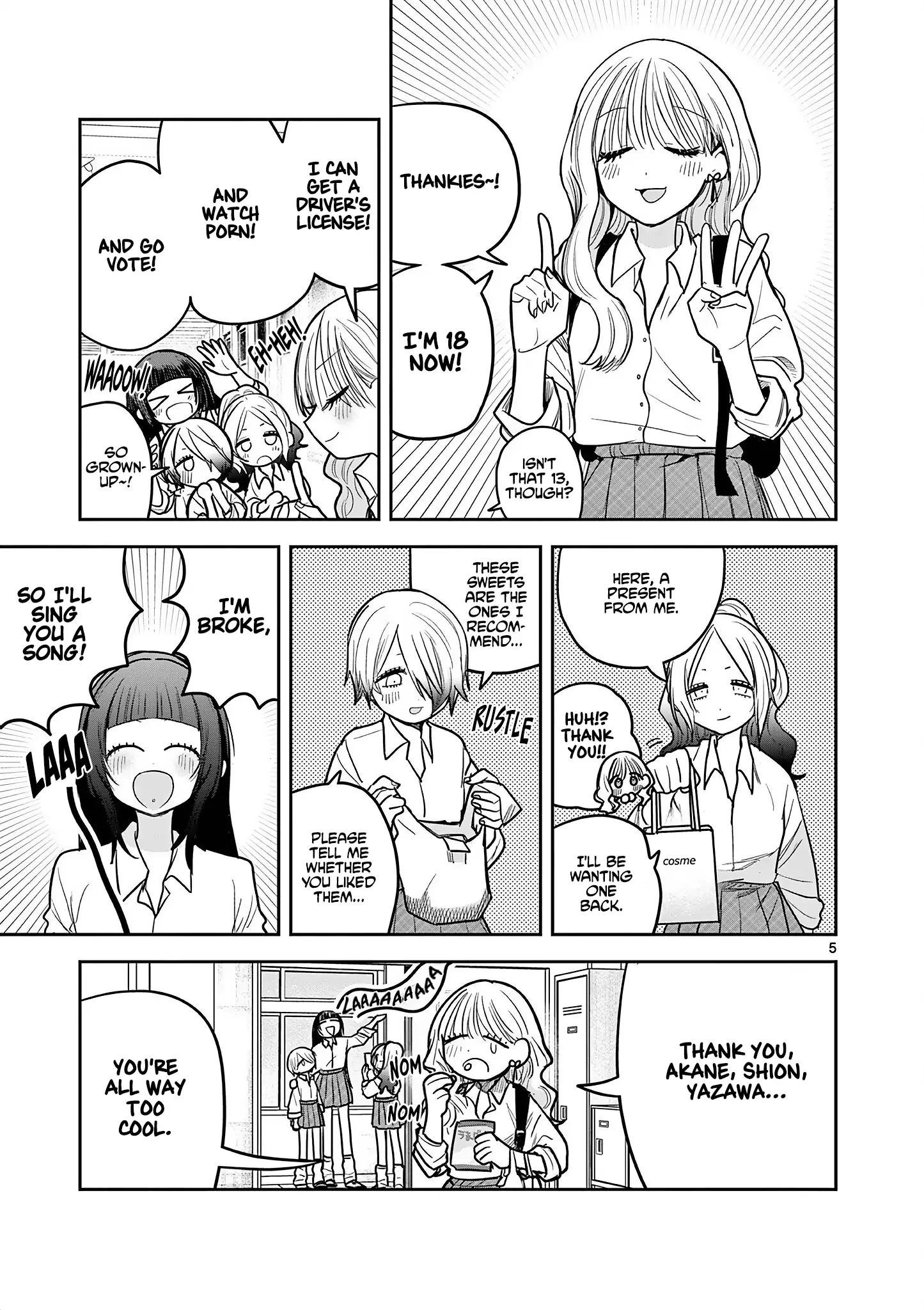 #Gyaru to Gyaru no Yuri Chapter 10 page 5 - 