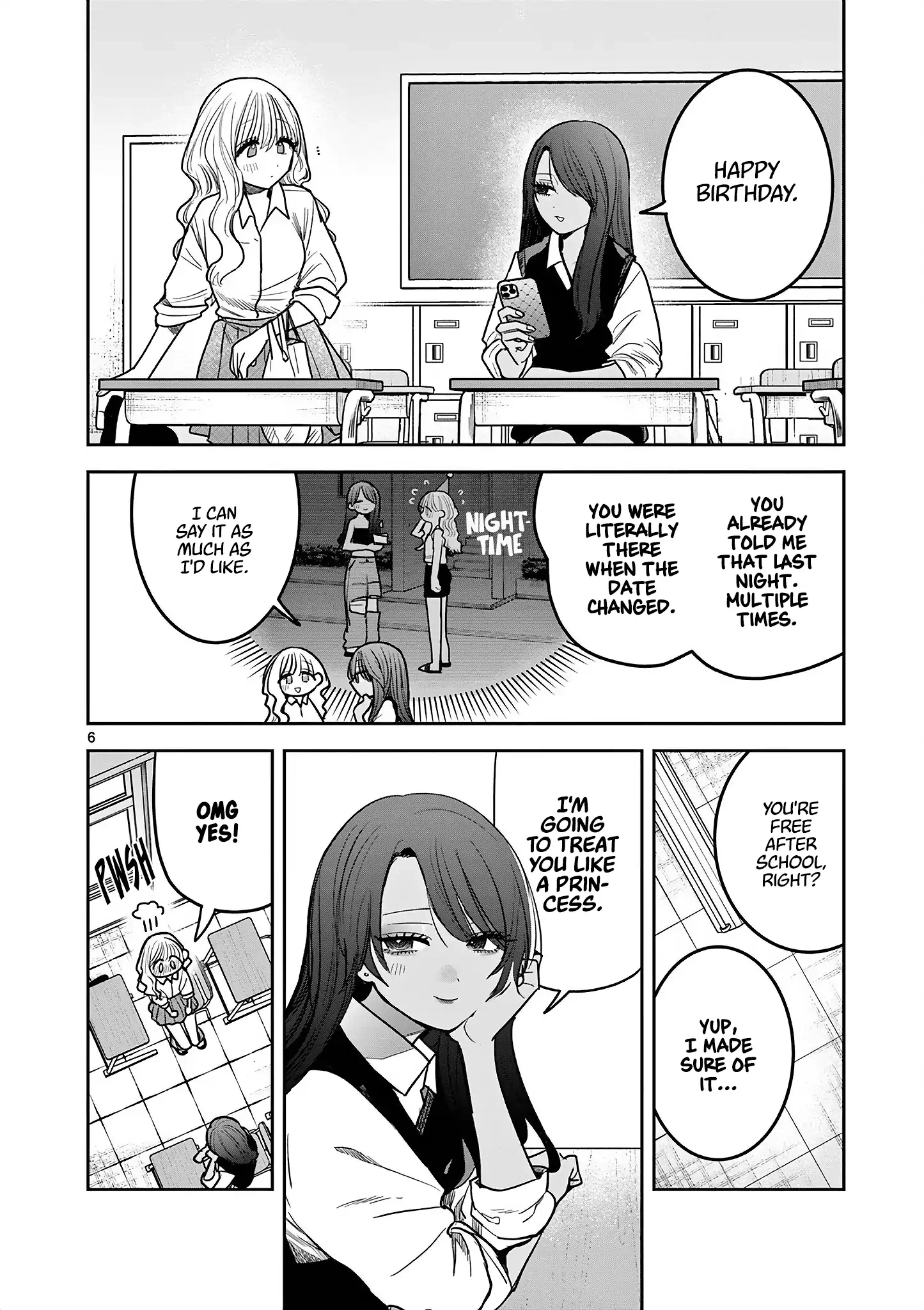 #Gyaru to Gyaru no Yuri Chapter 10 page 6 - 