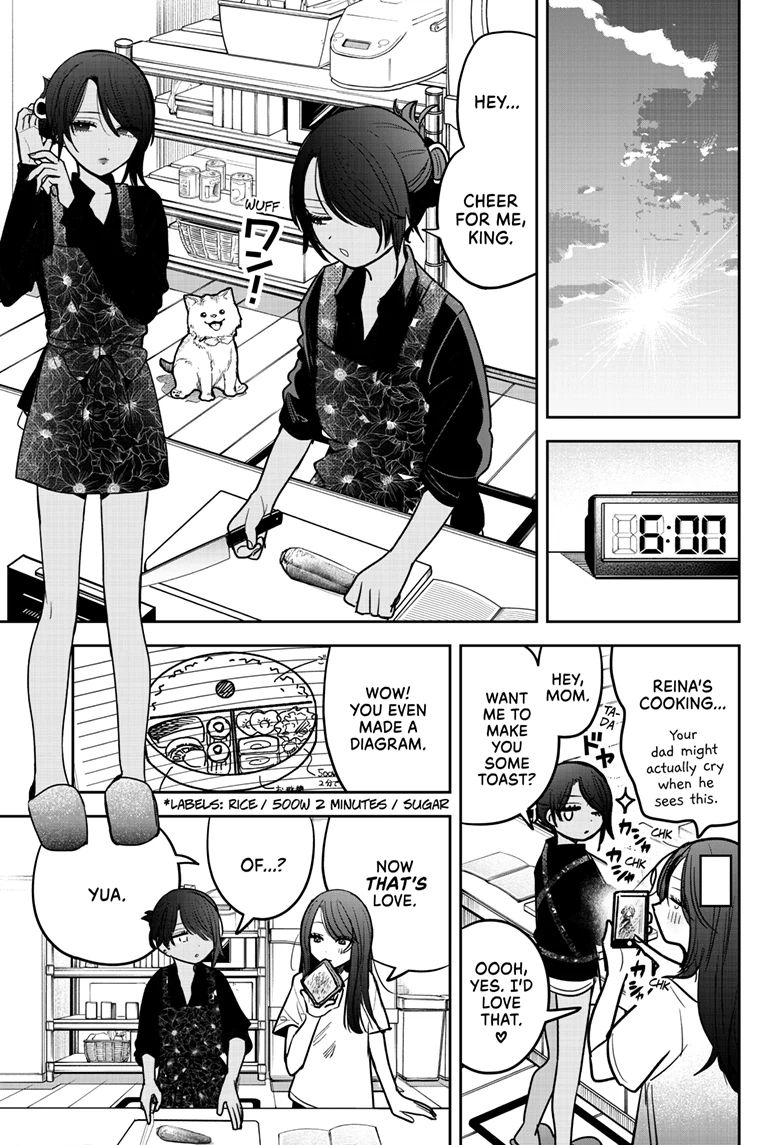 #Gyaru to Gyaru no Yuri Chapter 11.1 page 6 - 