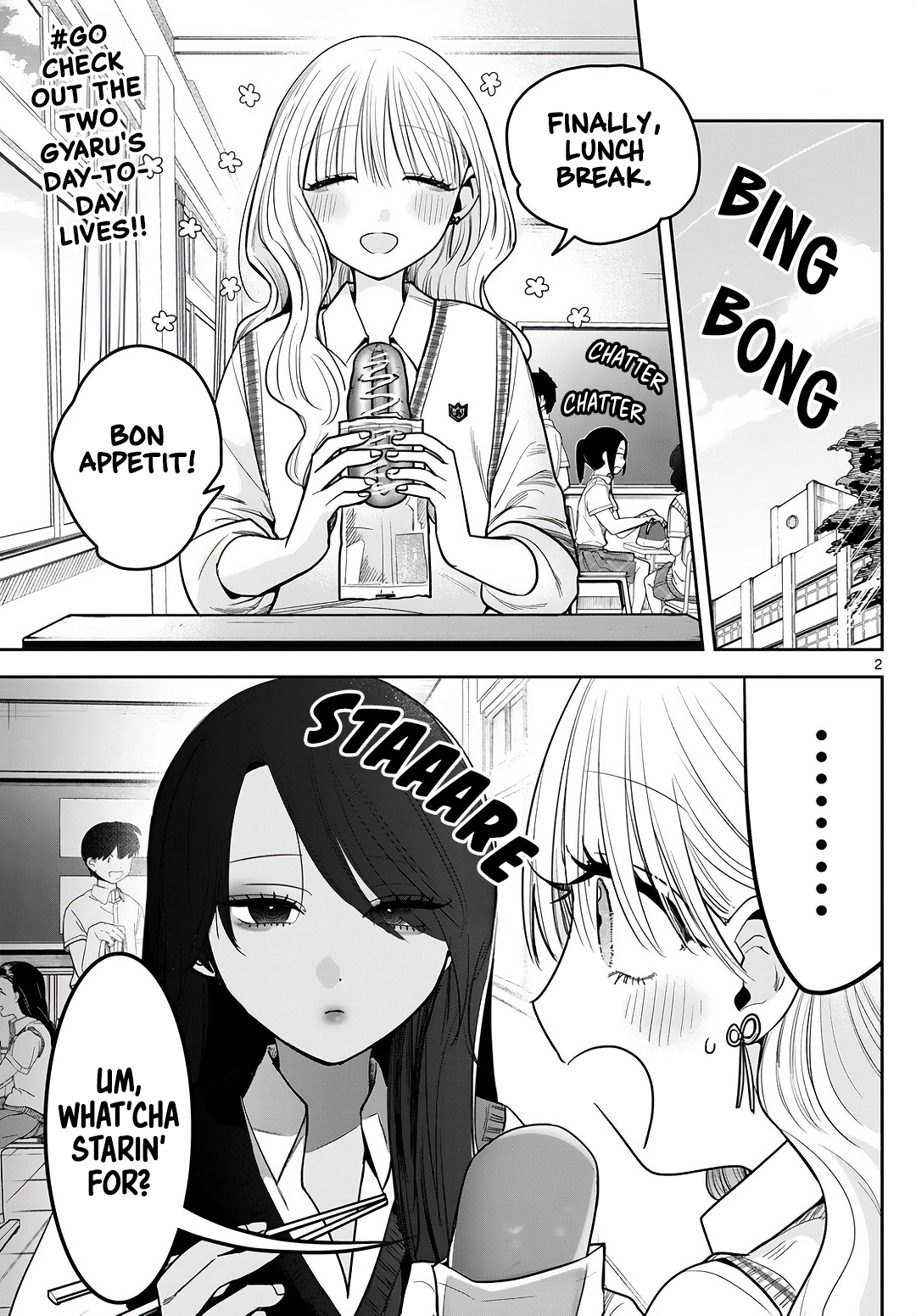 #Gyaru to Gyaru no Yuri Chapter 11.4 page 2 - 