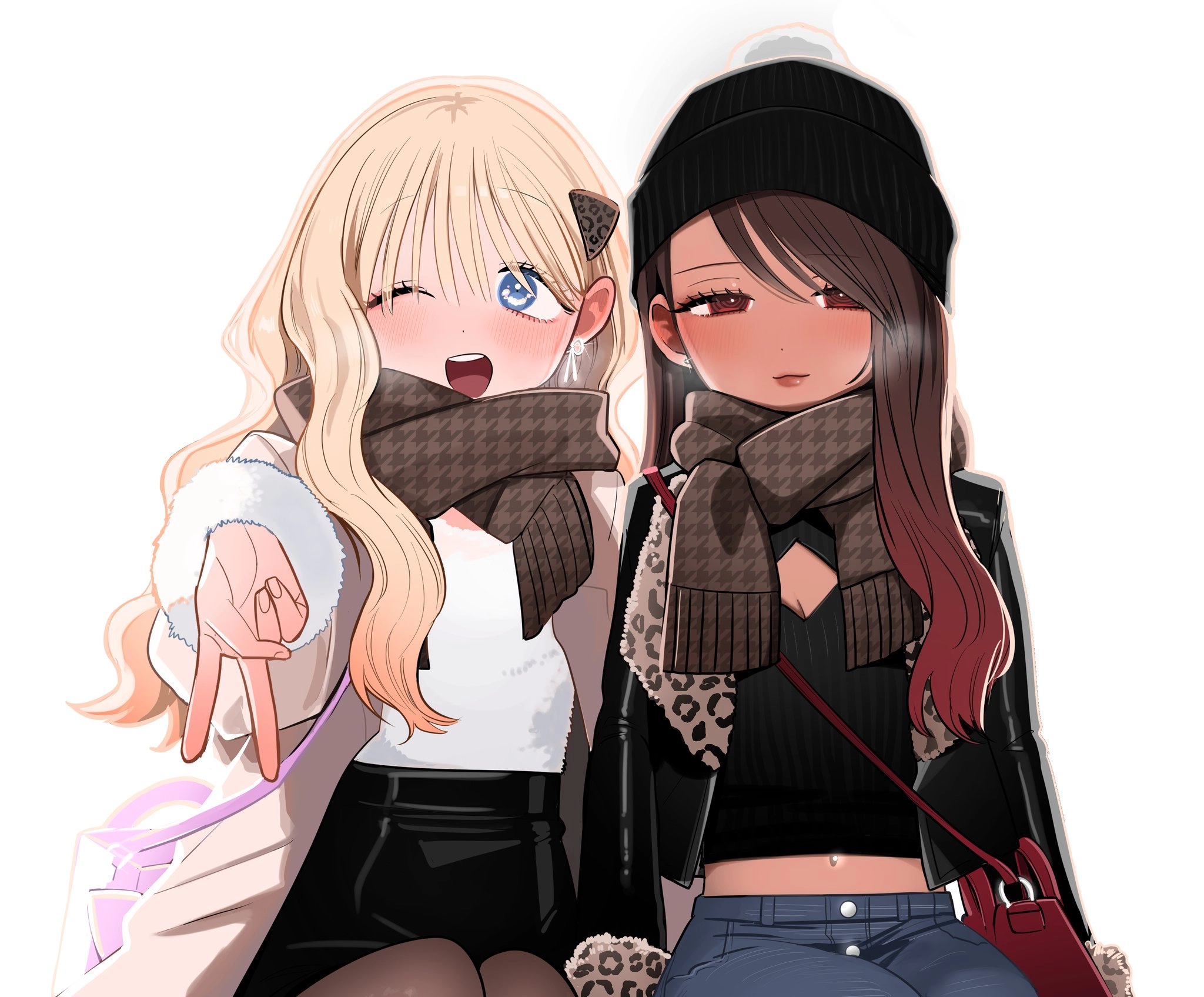 #Gyaru to Gyaru no Yuri Chapter 11.4 page 11 - 