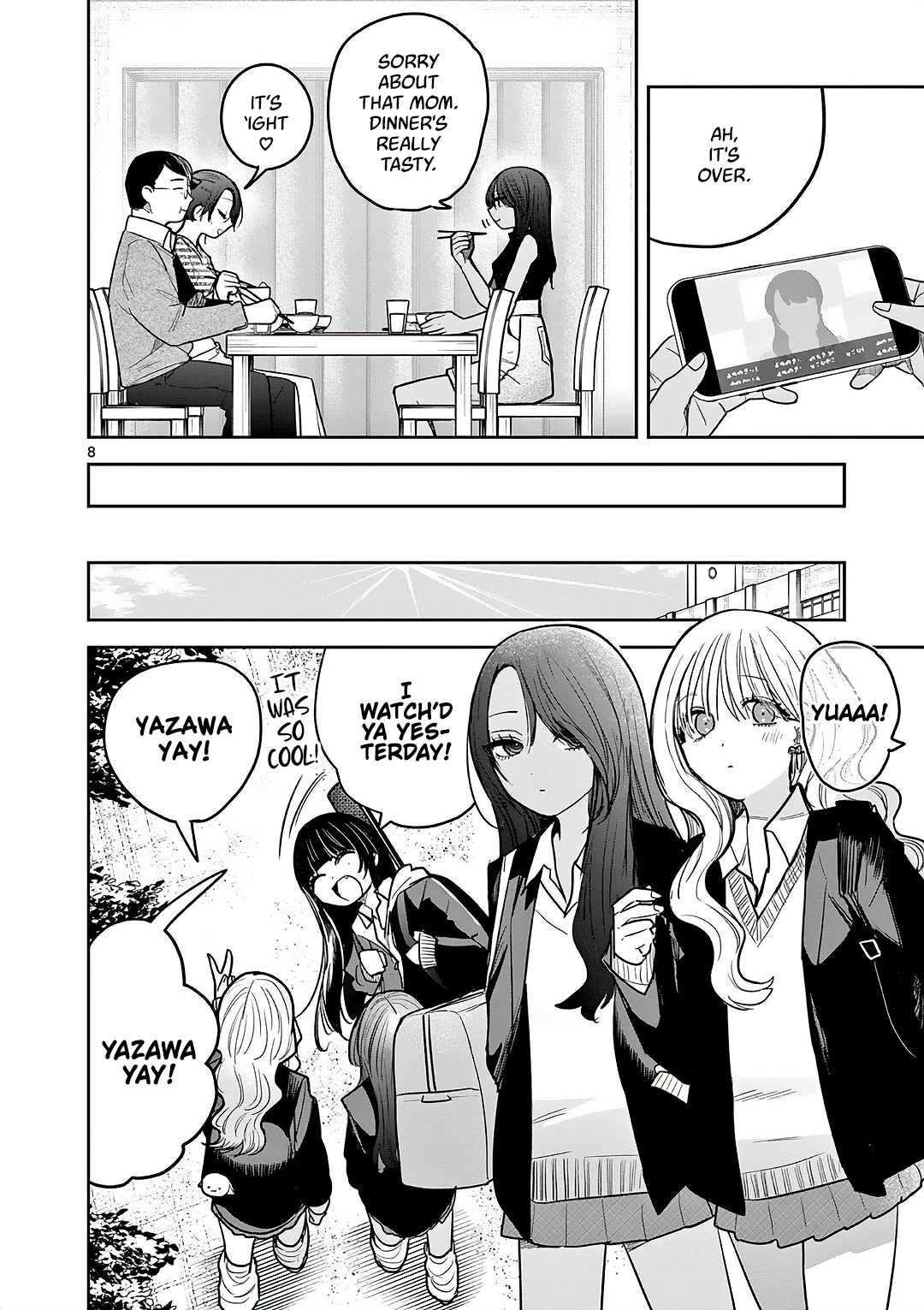 #Gyaru to Gyaru no Yuri Chapter 11.5 page 10 - 
