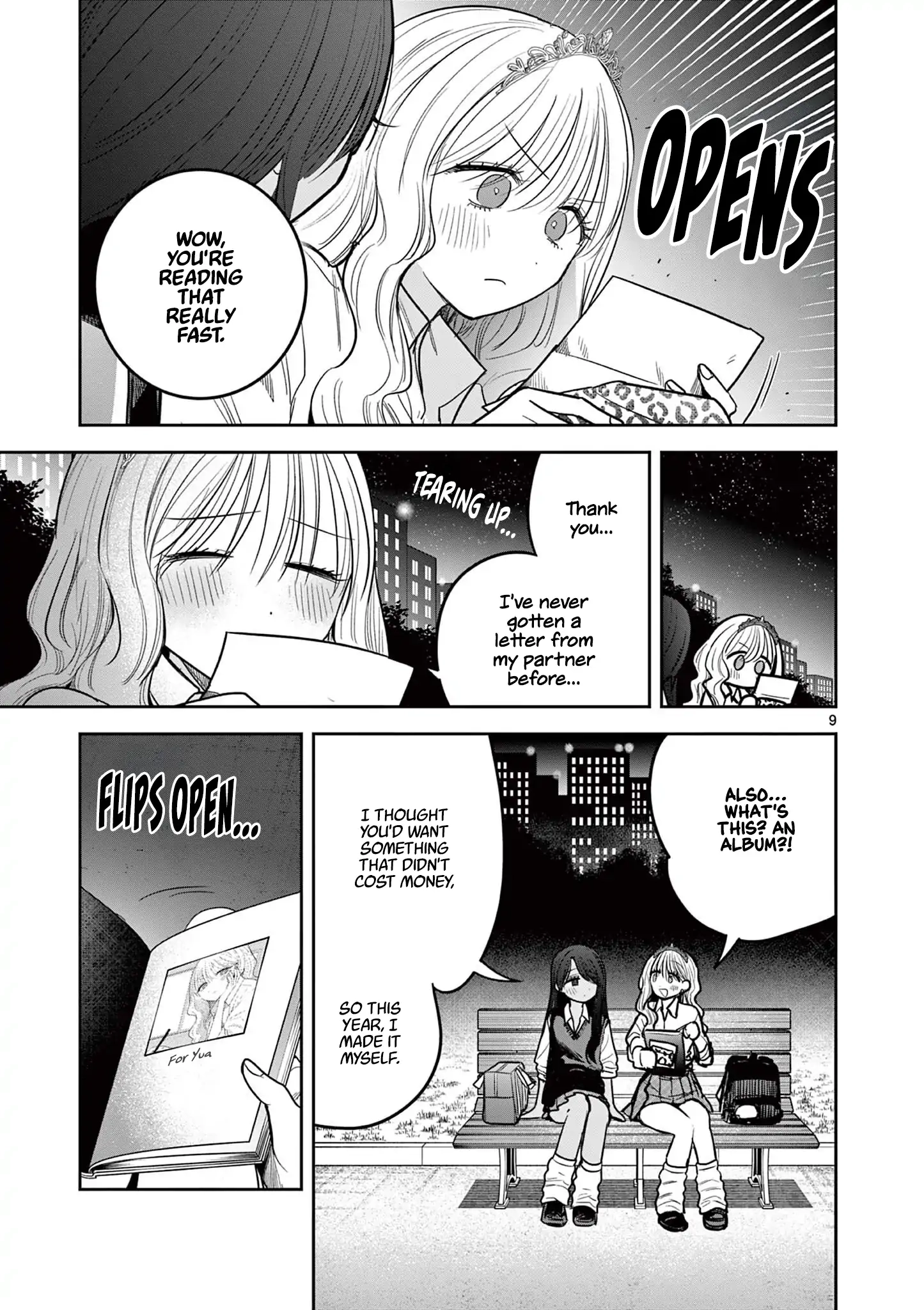 #Gyaru to Gyaru no Yuri Chapter 11 page 9 - 