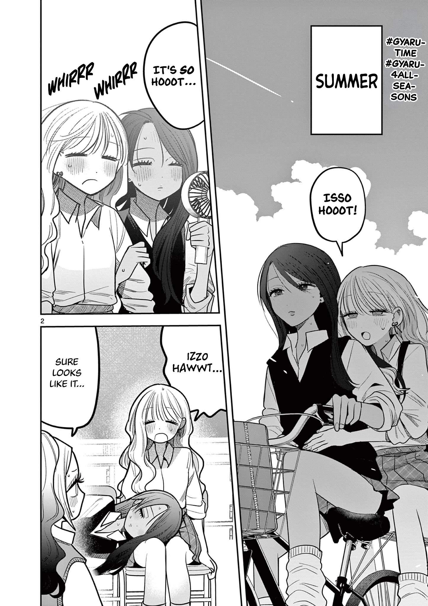 #Gyaru to Gyaru no Yuri Chapter 12 page 2 - 