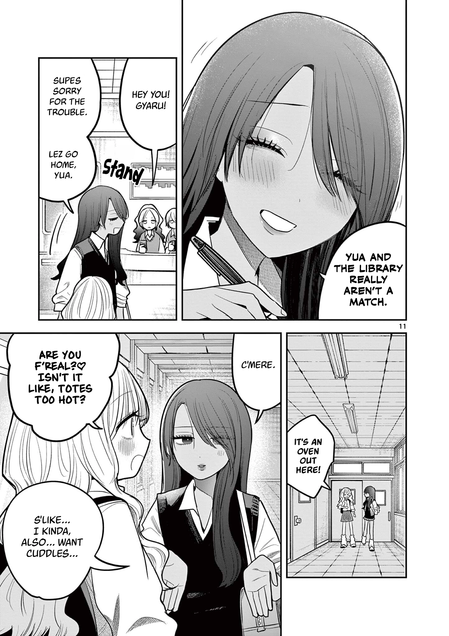 #Gyaru to Gyaru no Yuri Chapter 12 page 11 - 