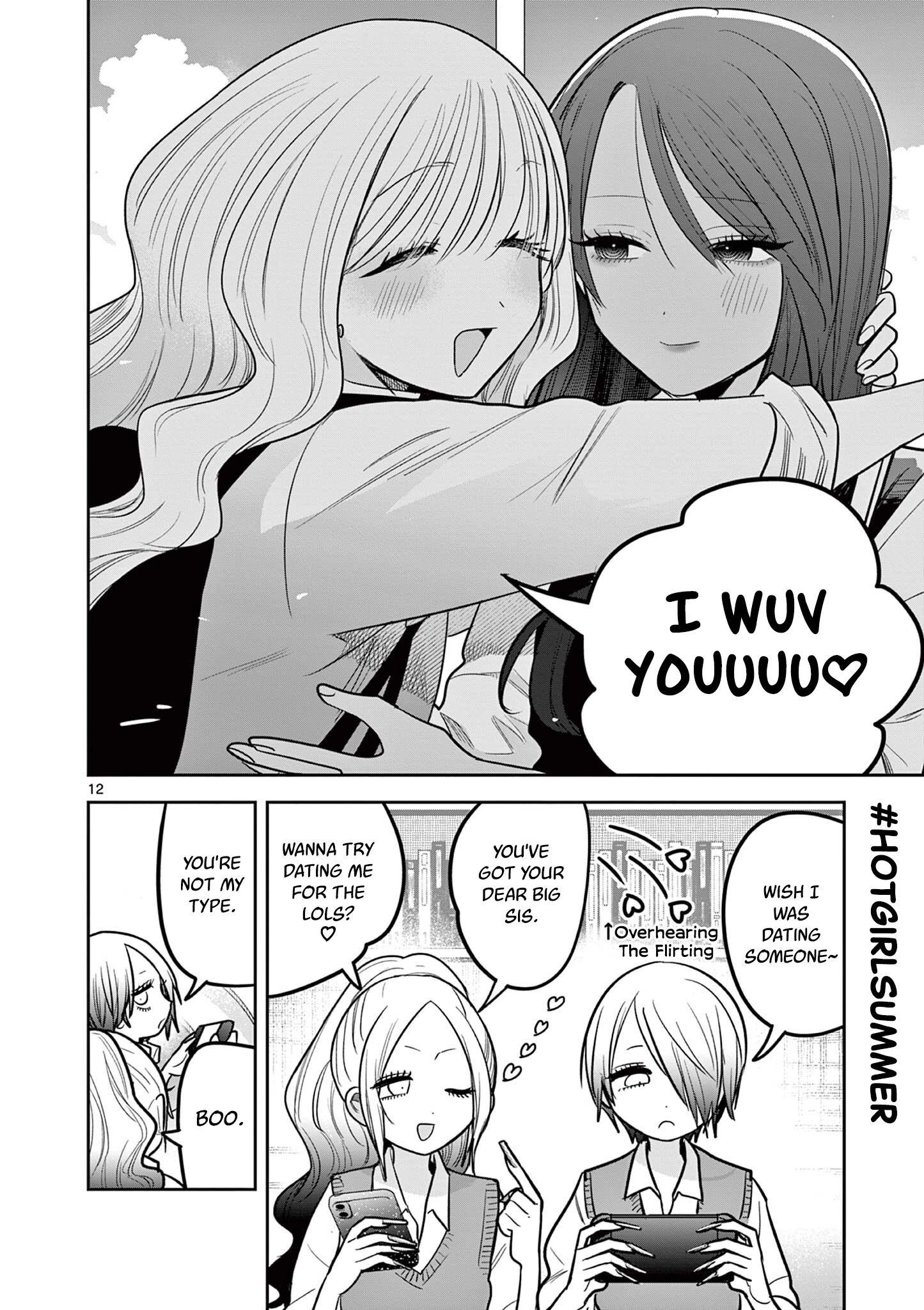 #Gyaru to Gyaru no Yuri Chapter 12 page 12 - 