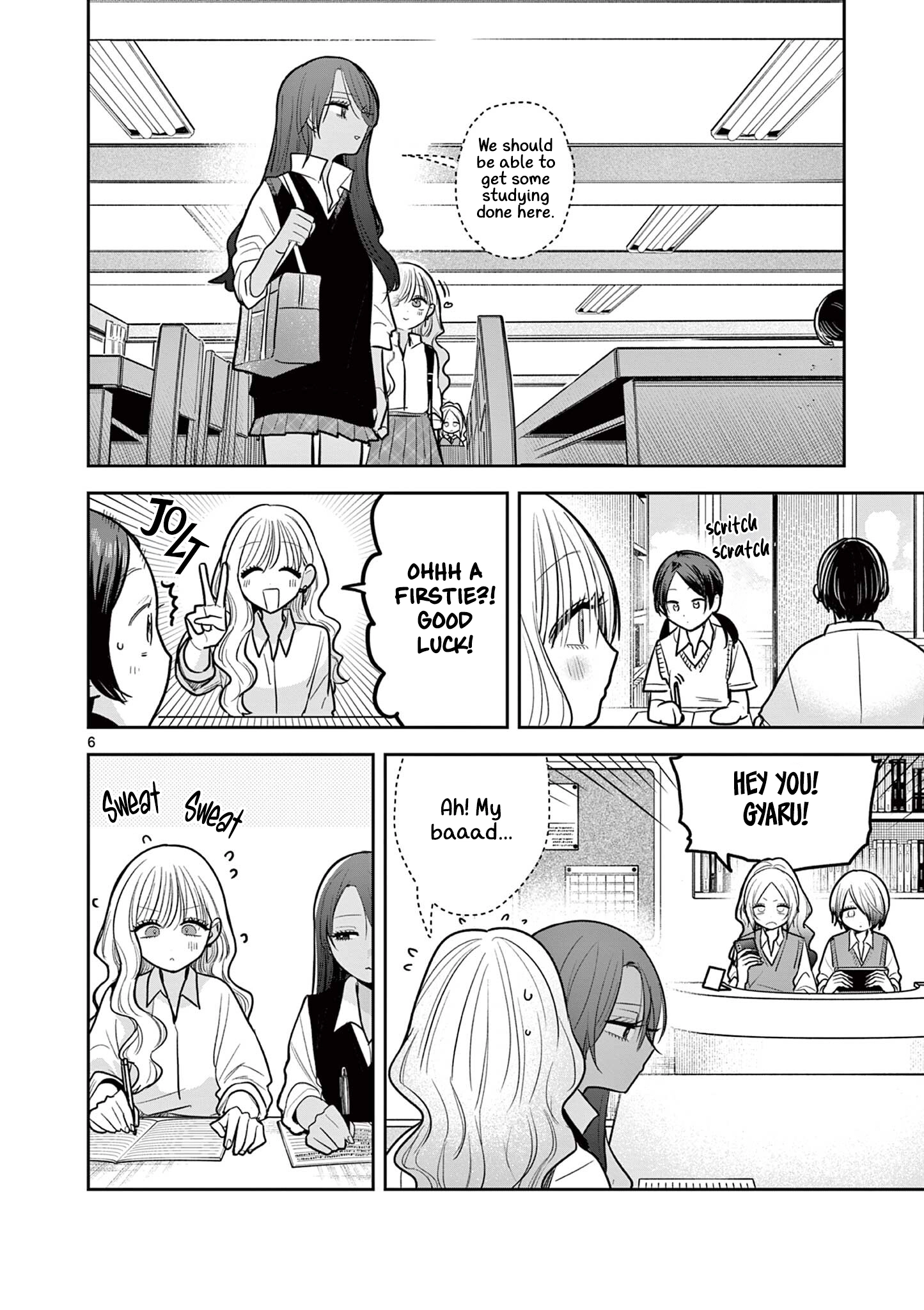 #Gyaru to Gyaru no Yuri Chapter 12 page 6 - 