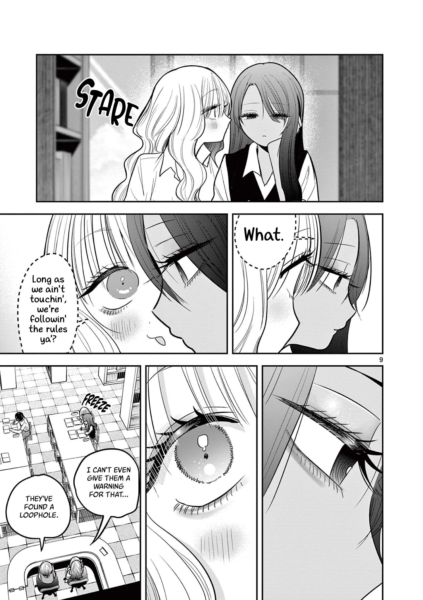 #Gyaru to Gyaru no Yuri Chapter 12 page 9 - 