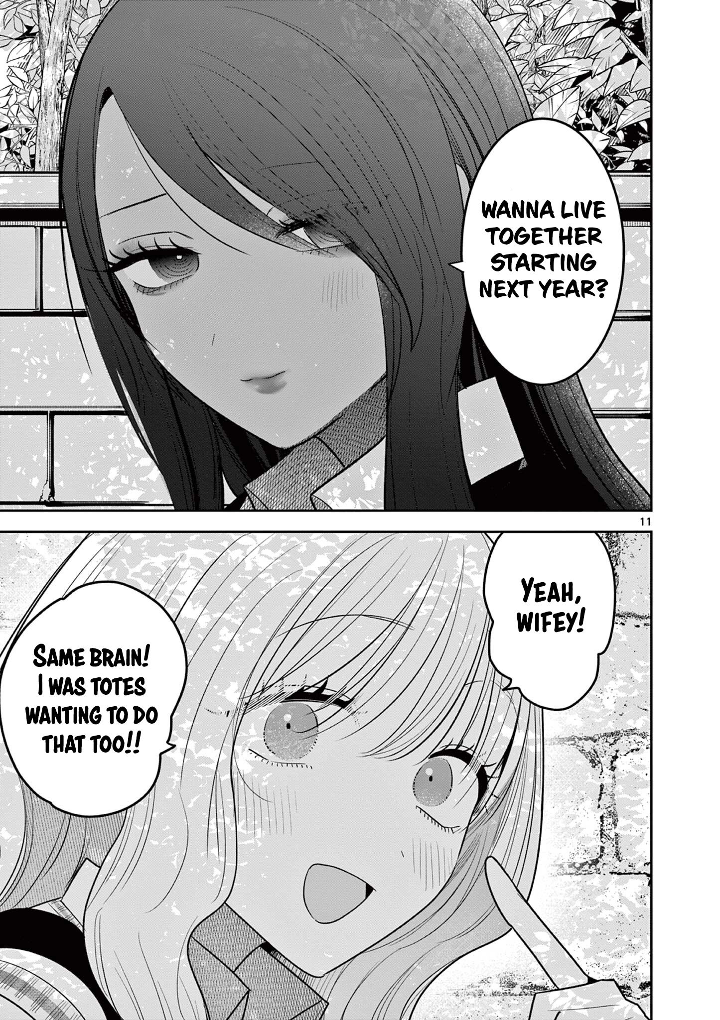 #Gyaru to Gyaru no Yuri Chapter 13 page 11 - 