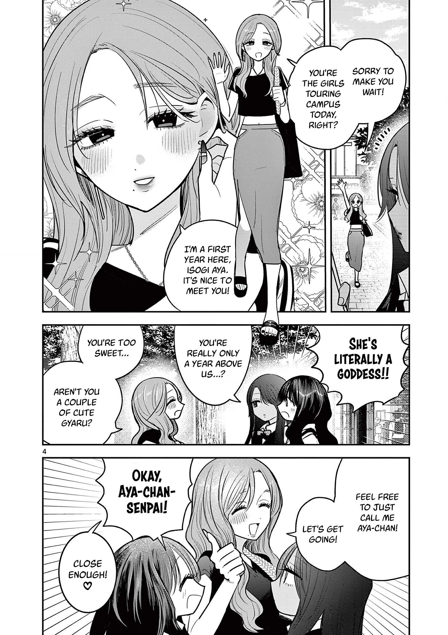 #Gyaru to Gyaru no Yuri Chapter 13 page 4 - 