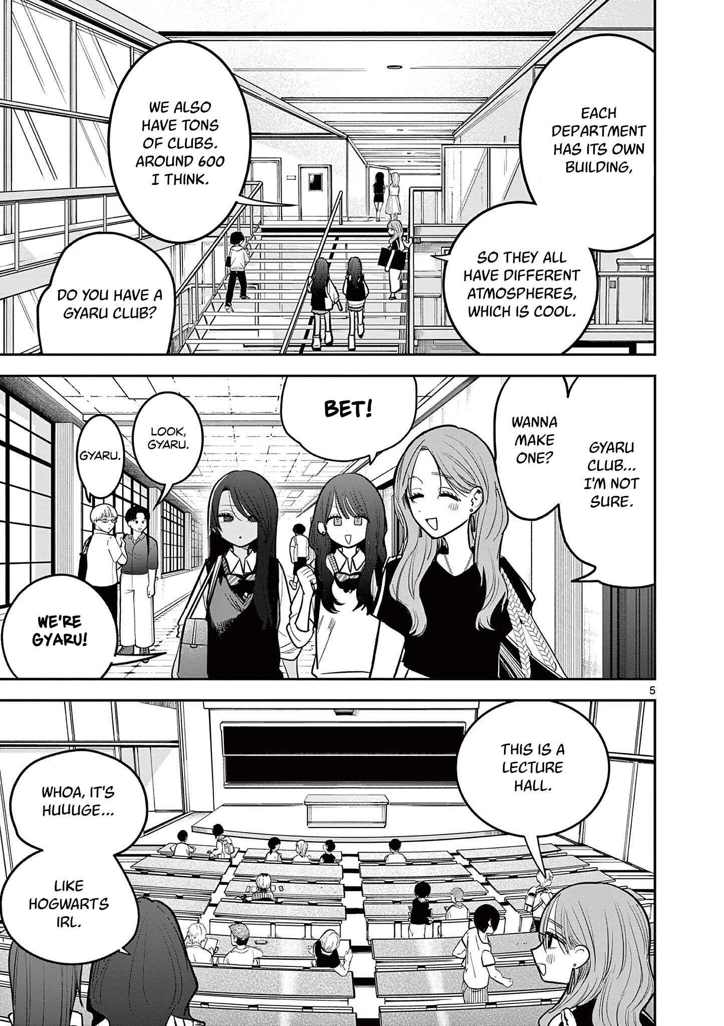 #Gyaru to Gyaru no Yuri Chapter 13 page 5 - 