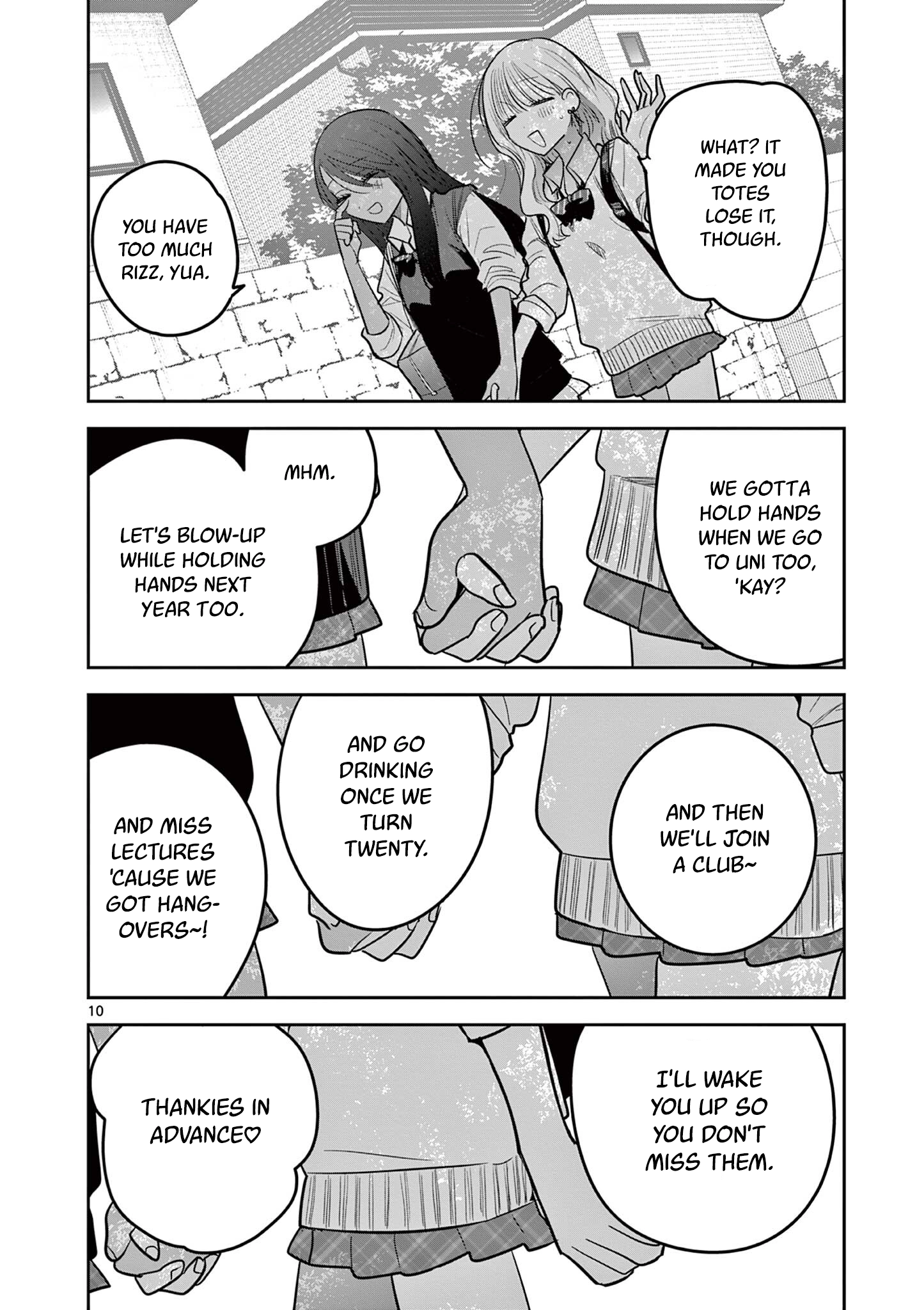 #Gyaru to Gyaru no Yuri Chapter 13 page 10 - 