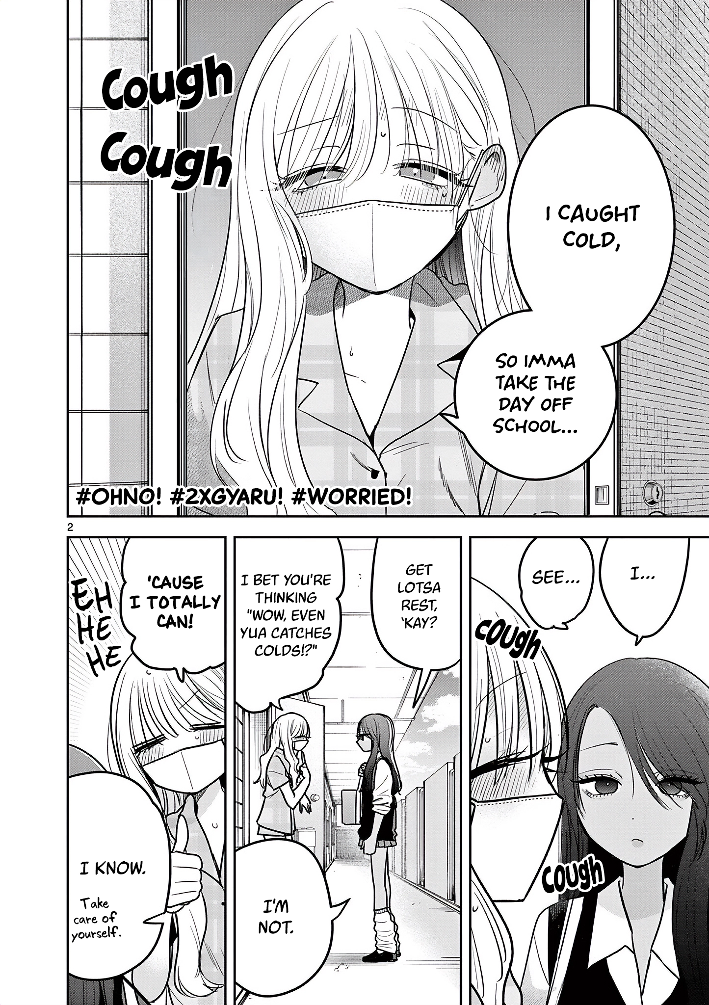 #Gyaru to Gyaru no Yuri Chapter 14 page 2 - 