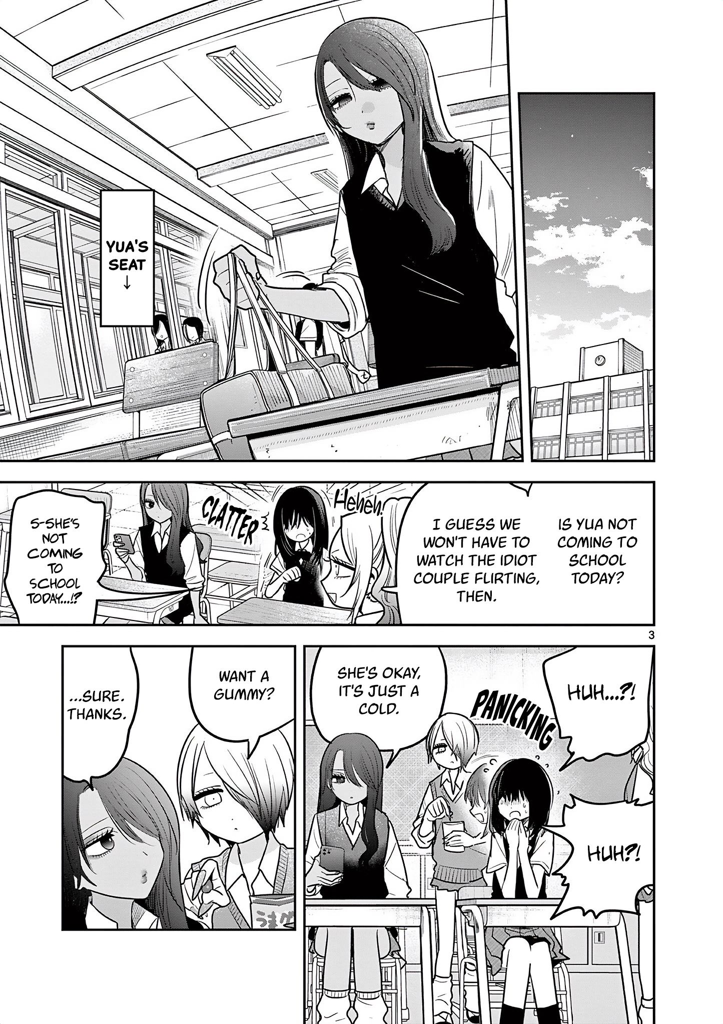 #Gyaru to Gyaru no Yuri Chapter 14 page 3 - 