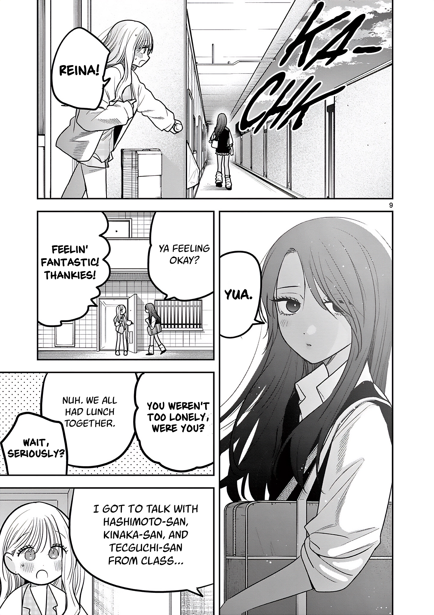 #Gyaru to Gyaru no Yuri Chapter 14 page 9 - 