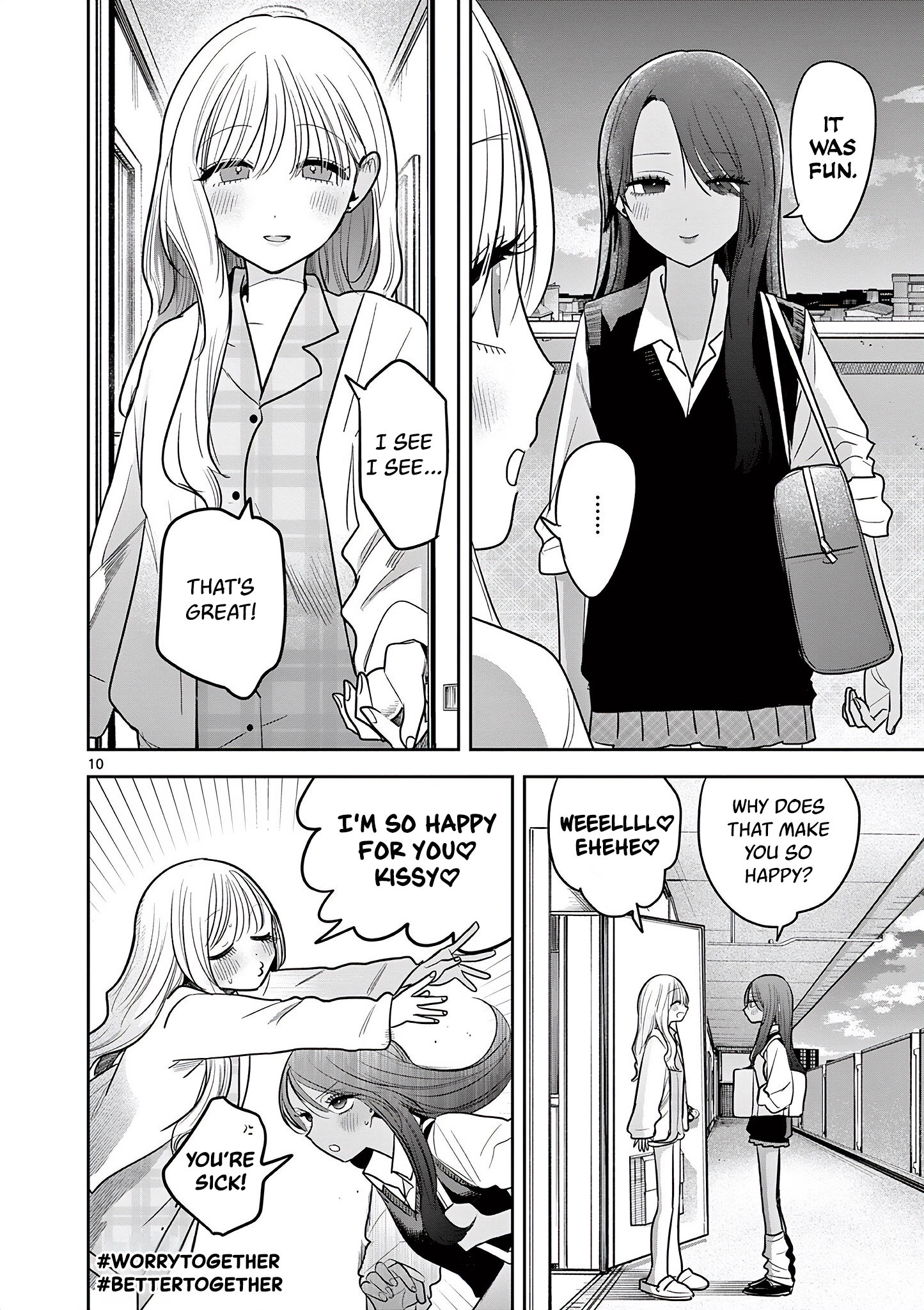 #Gyaru to Gyaru no Yuri Chapter 14 page 10 - 