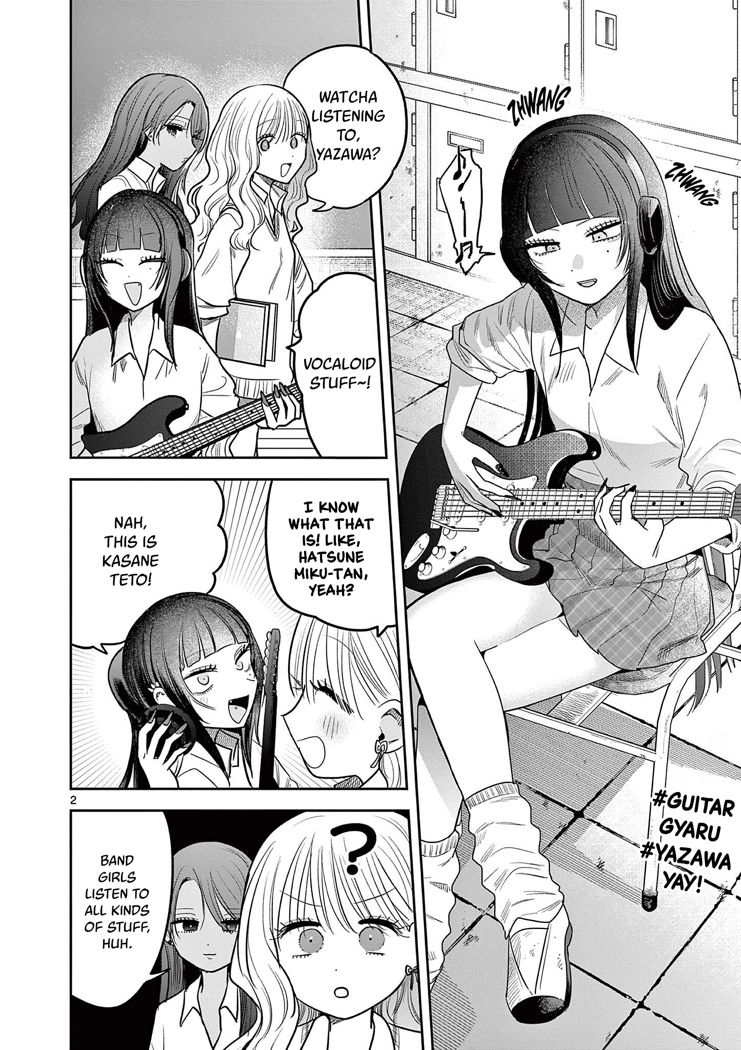 #Gyaru to Gyaru no Yuri Chapter 15 page 2 - 