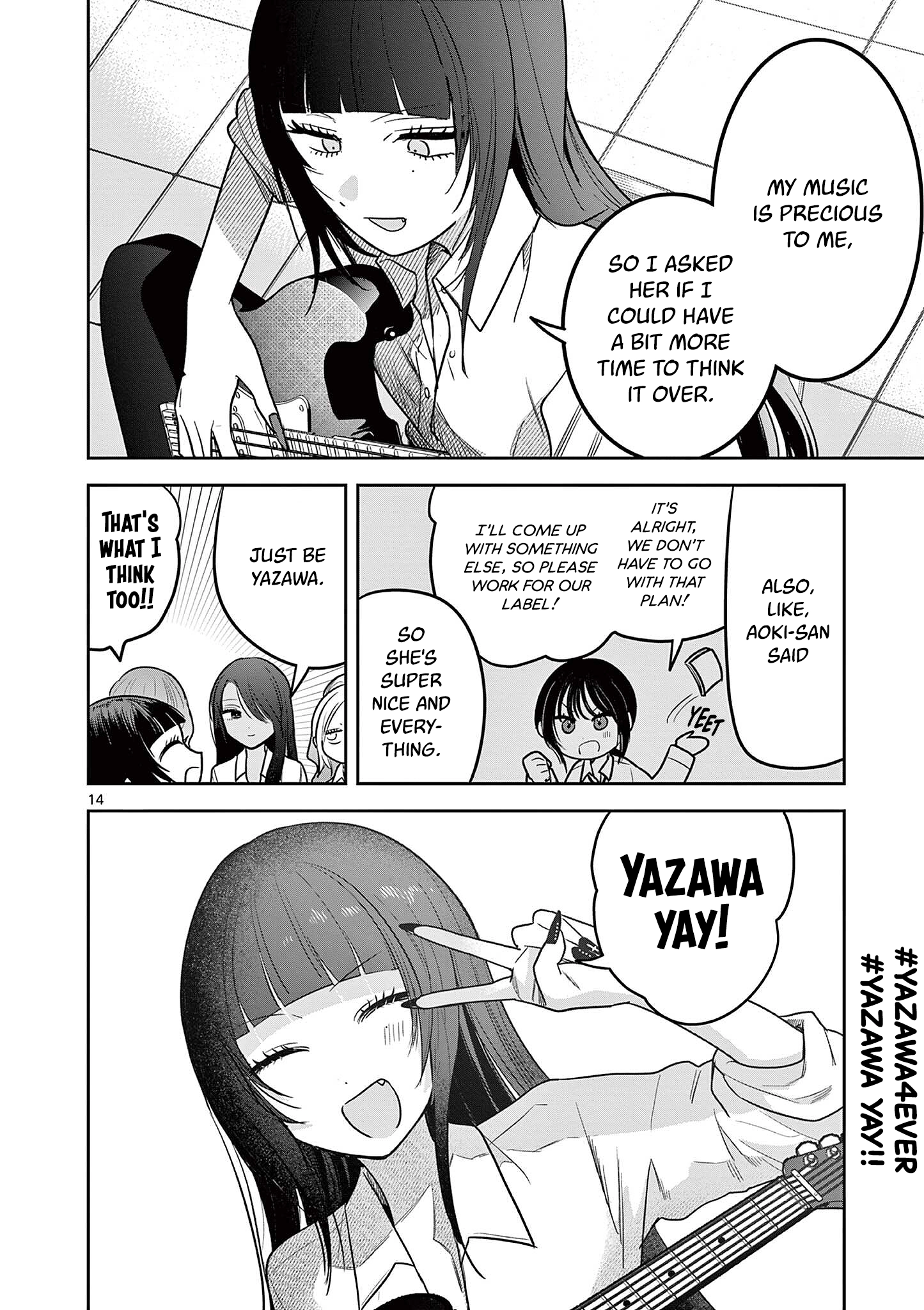 #Gyaru to Gyaru no Yuri Chapter 15 page 14 - 
