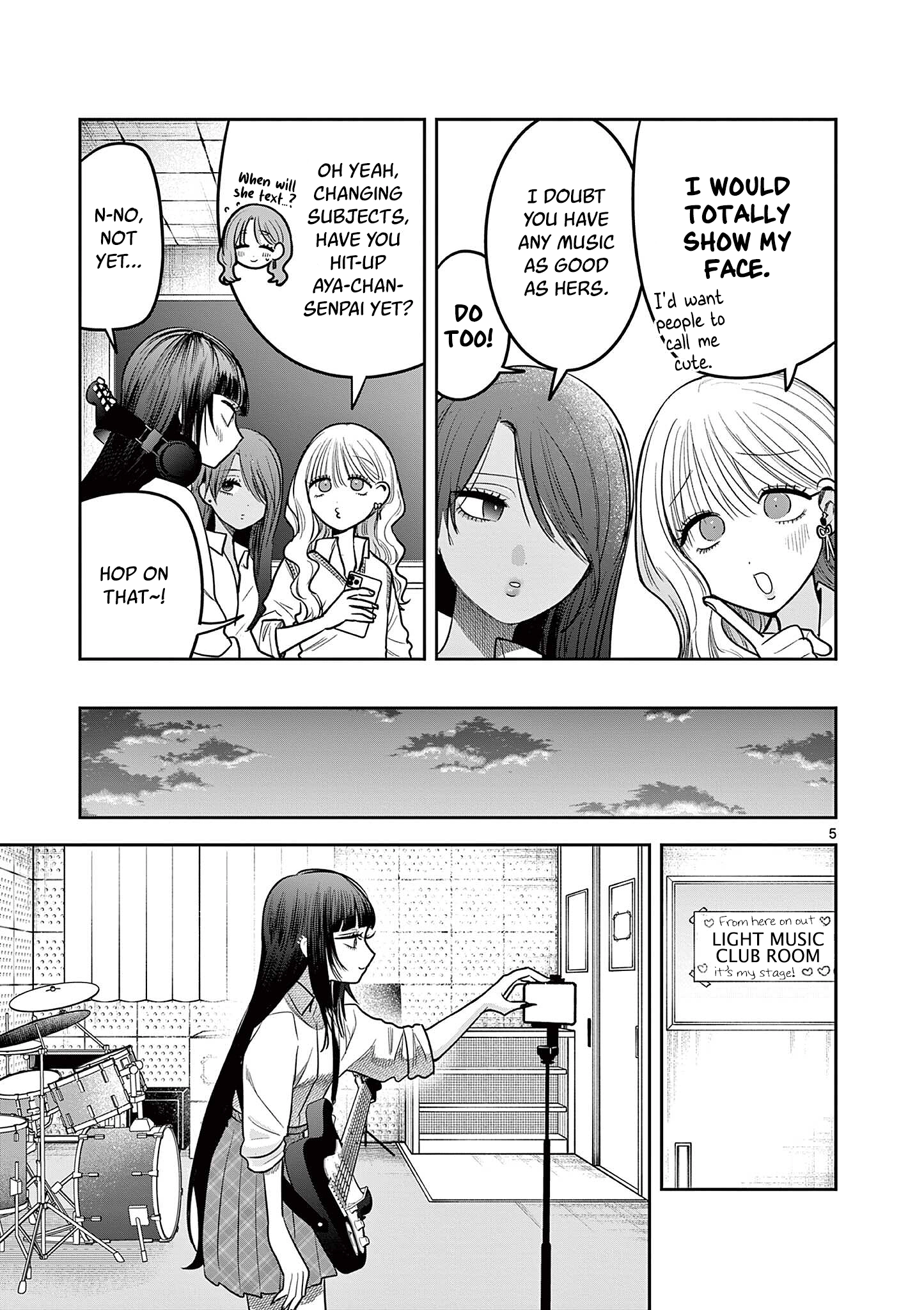 #Gyaru to Gyaru no Yuri Chapter 15 page 5 - 